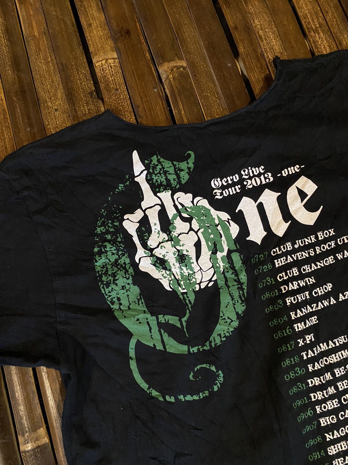 If Six Was Nine UERO LIVE TOUR PUNK TSHIRT Size US S / EU 44-46 / 1 - 4 Thumbnail