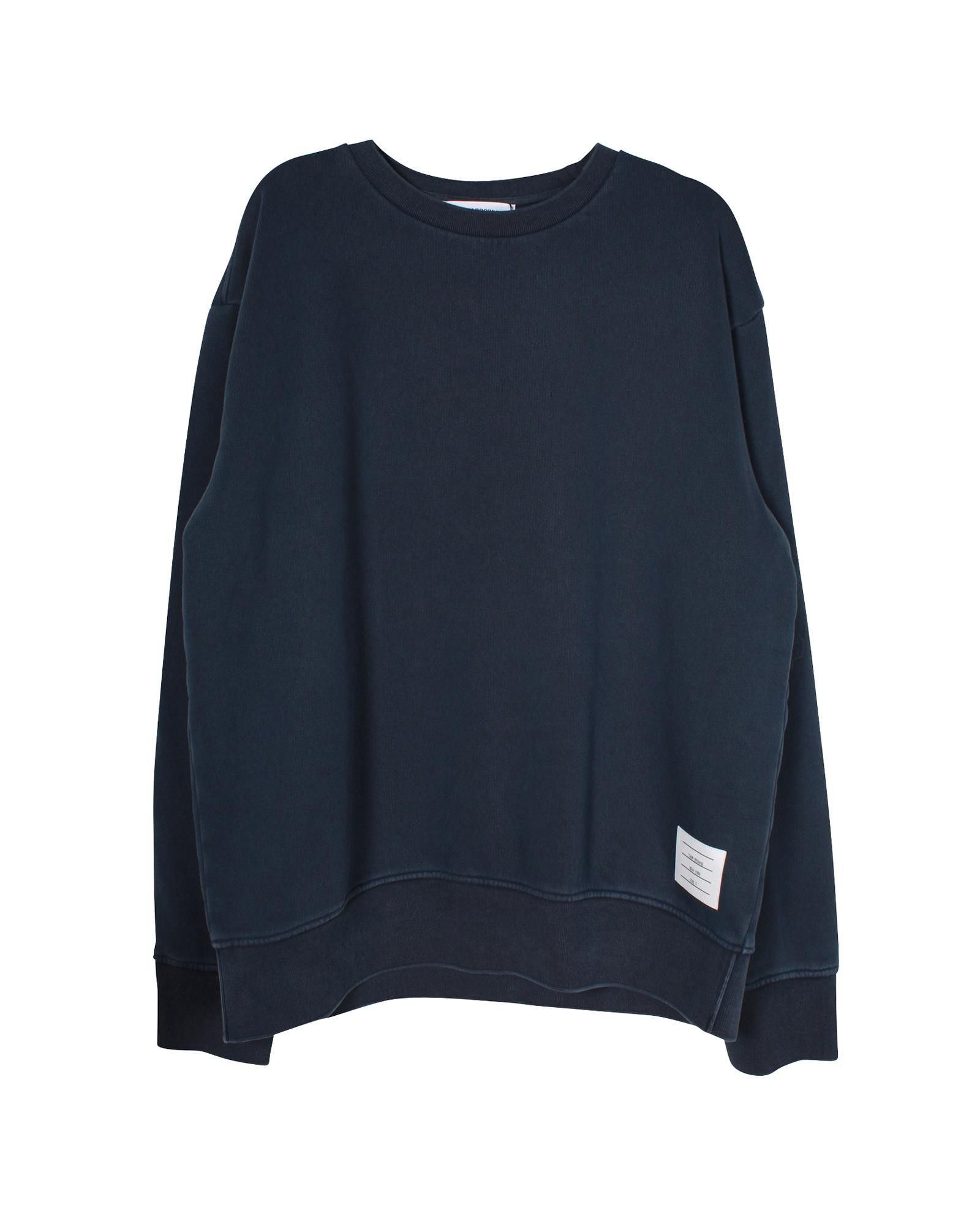 Thom Browne Navy Cotton Sweater