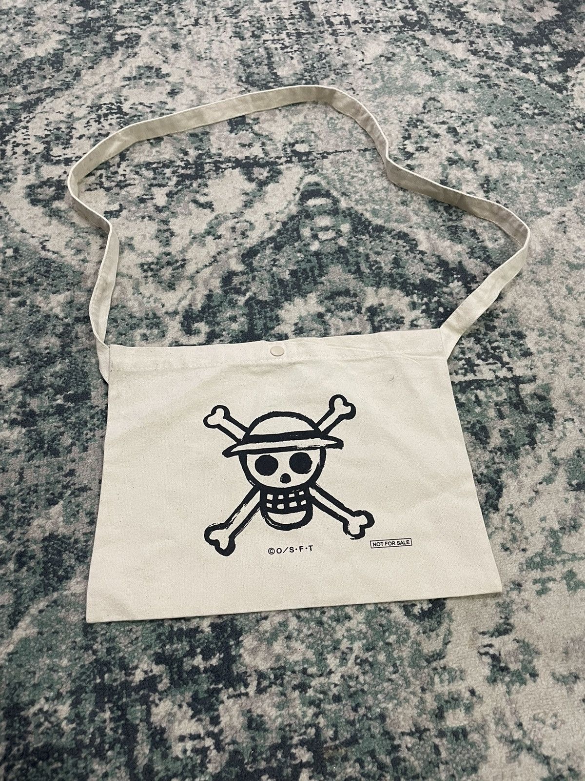 Anime One Piece Small Cotton Sling Bag / Tsuno Bag Style Size ONE SIZE - 2 Thumbnail