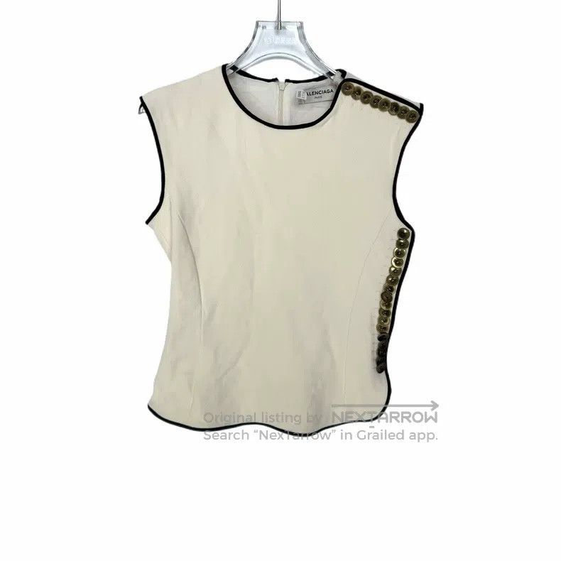 Other Balenciaga White Vest Size XS / US 0-2 / IT 36-38 - 1 Thumbnail