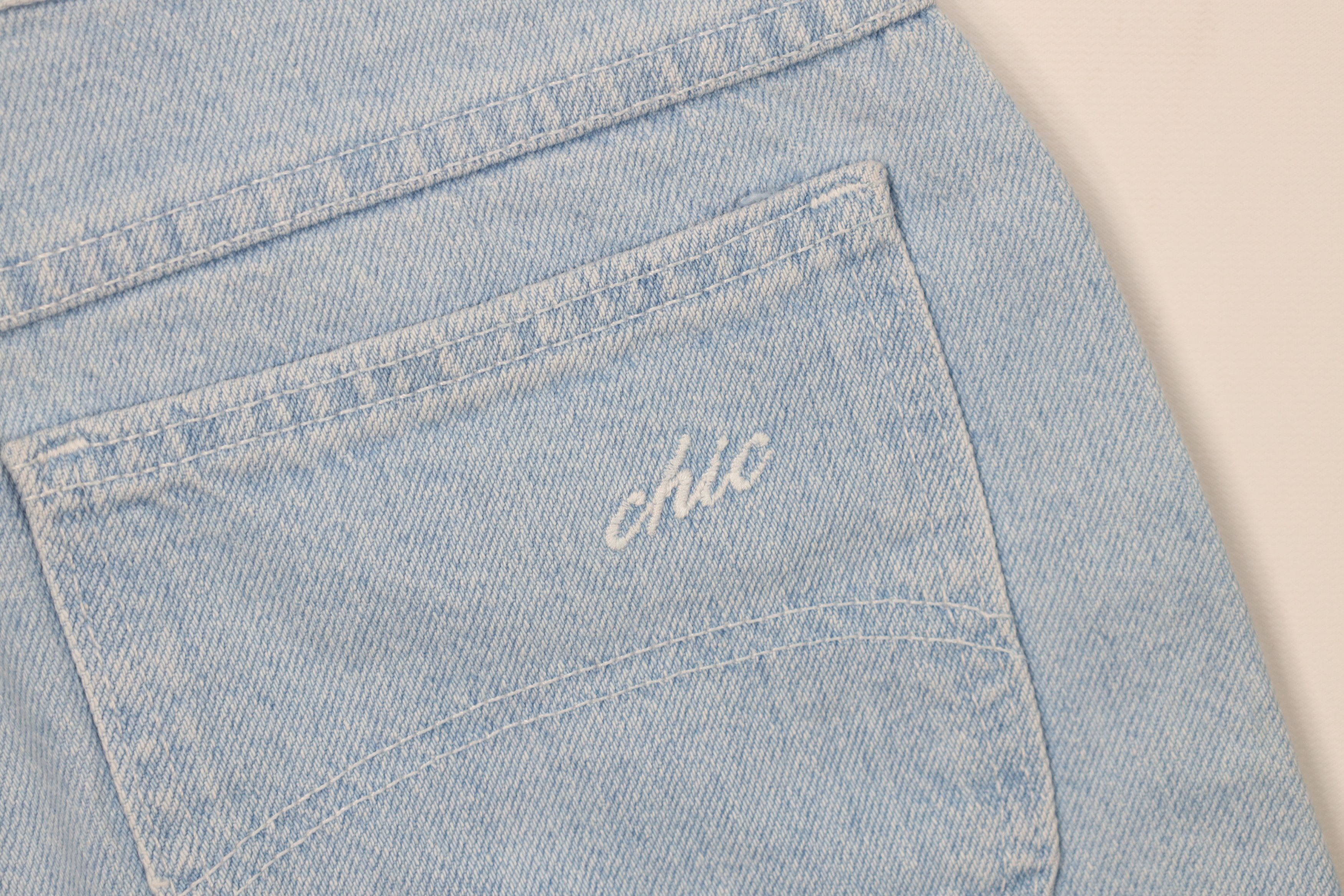 Vintage Vintage 90s Streetwear Off Denim Jean Shorts Jorts Blue USA Size 30" / US 8 / IT 44 - 12 Thumbnail