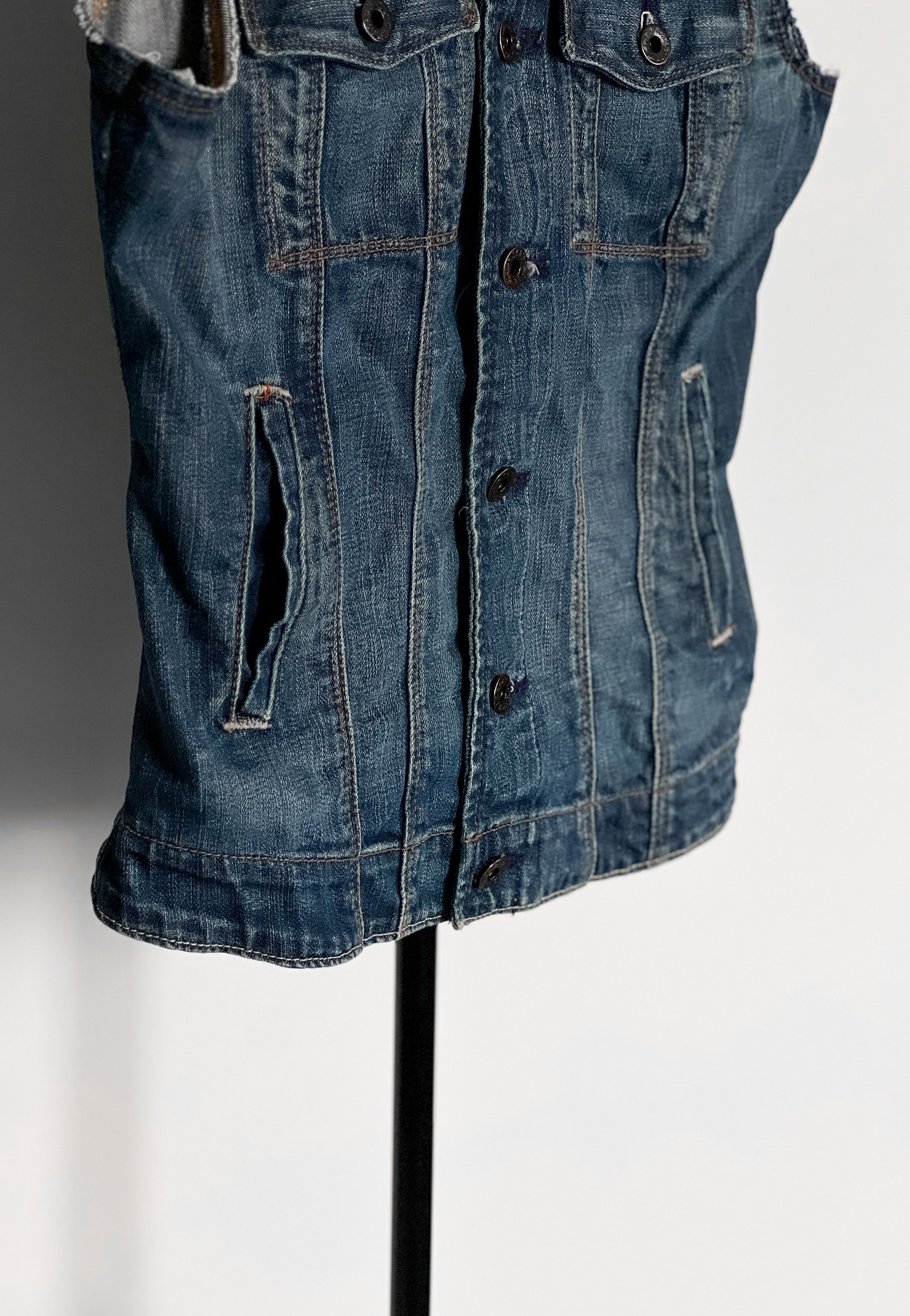 Polo Ralph Lauren Ralph Lauren Polo Jeans Co Vintage Women’s Denim Vest Size S / US 4 / IT 40 - 8 Thumbnail