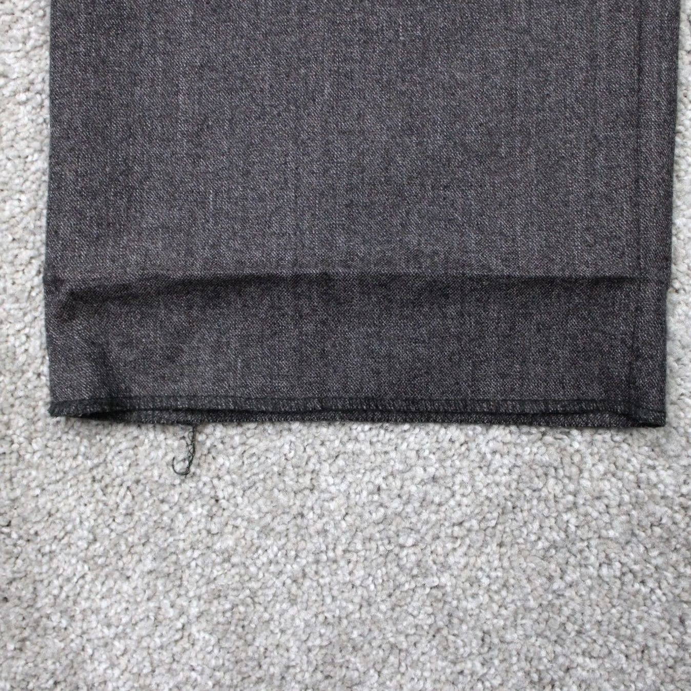 Banana Republic Banana Republic Pants Men 38x30 Gray Slim Fit Wool Flat Front Lined Dress Pants Size 38 Mens Regular Straight Front Size US 38 / EU 54 - 4 Thumbnail