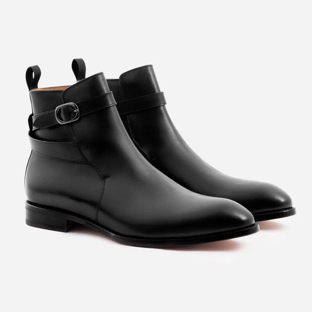 Beckett Simonon Douglas Jodhpur Black Leather Boots Size US 11 / EU 44 - 1 Thumbnail