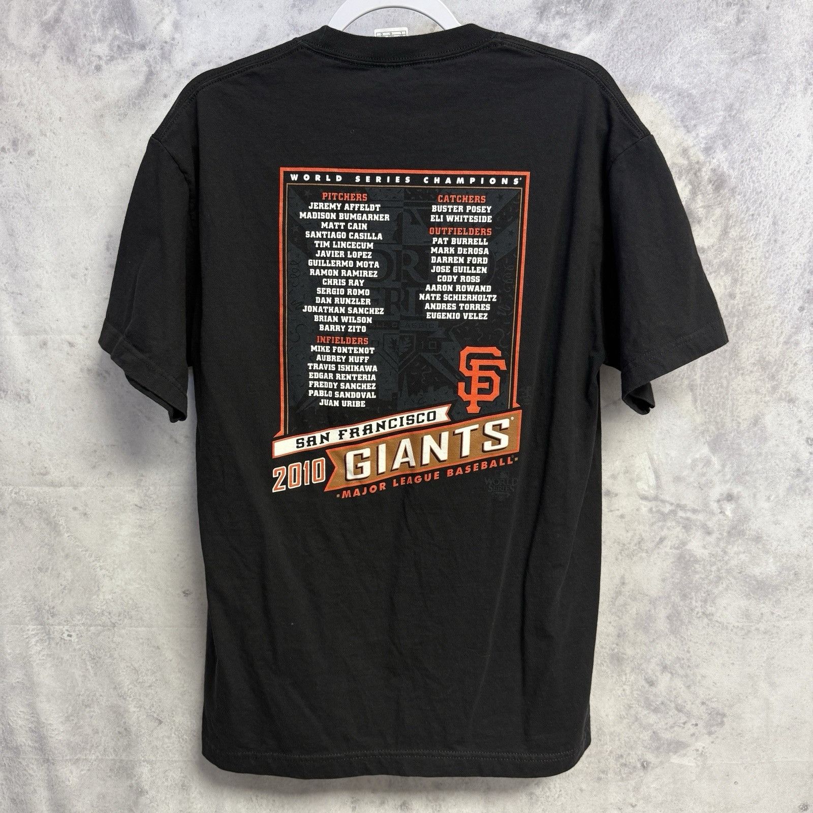 MLB San Francisco Giants 2010 World Series T Shirt Mens Large Size US L / EU 52-54 / 3 - 2 Thumbnail