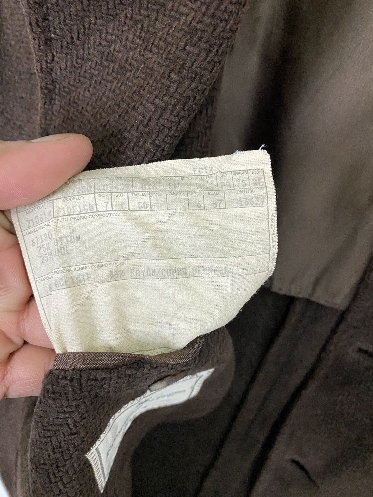 Ermenegildo Zegna ✅️Vintage Ermenegildo Zegna Jacket Blazer Size US M / EU 48-50 / 2 - 7 Thumbnail