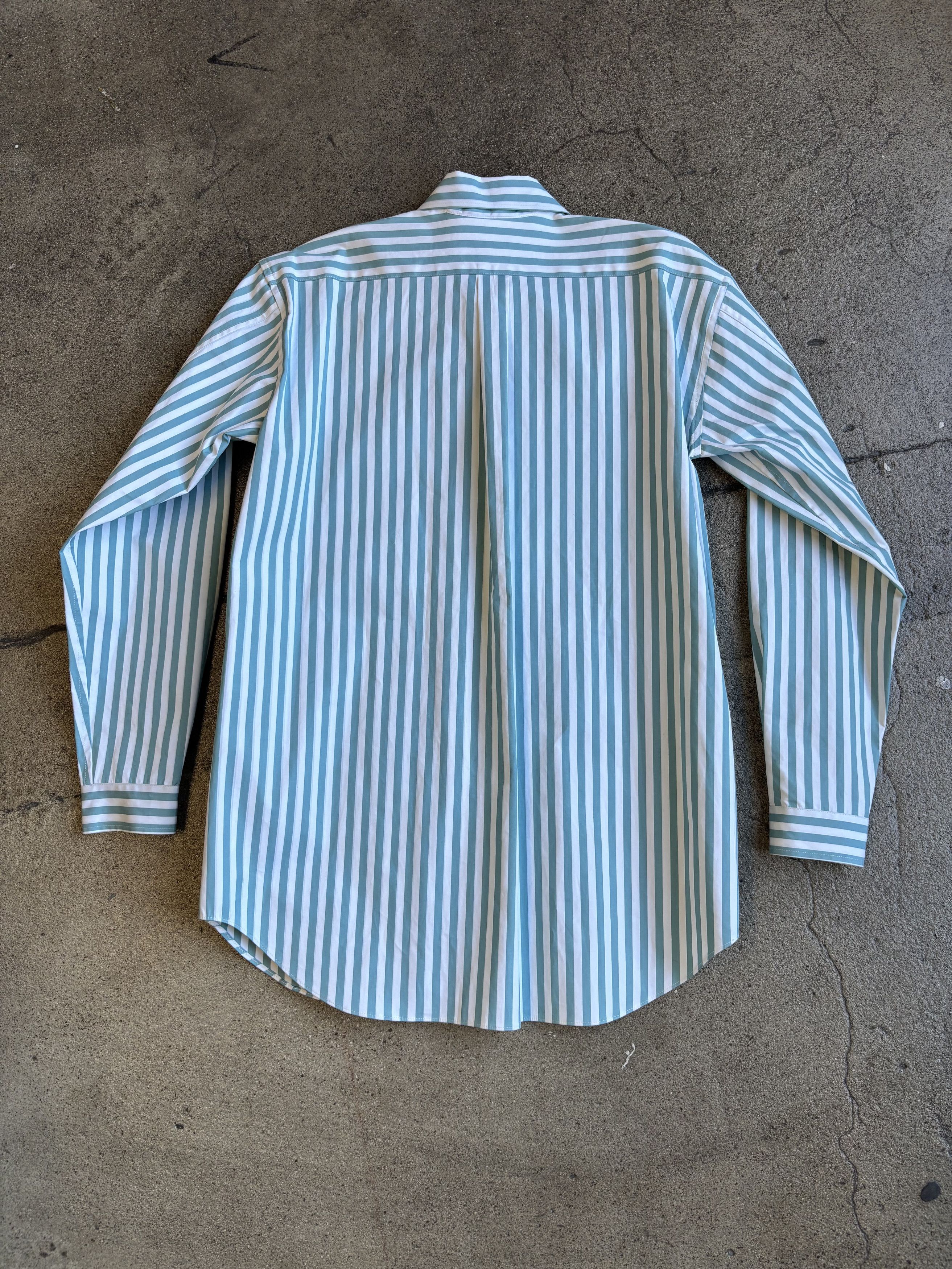 Martine Rose Martine Rose Embroidered Stripe Shirt SS 2020 Size US XL / EU 56 / 4 - 4 Thumbnail