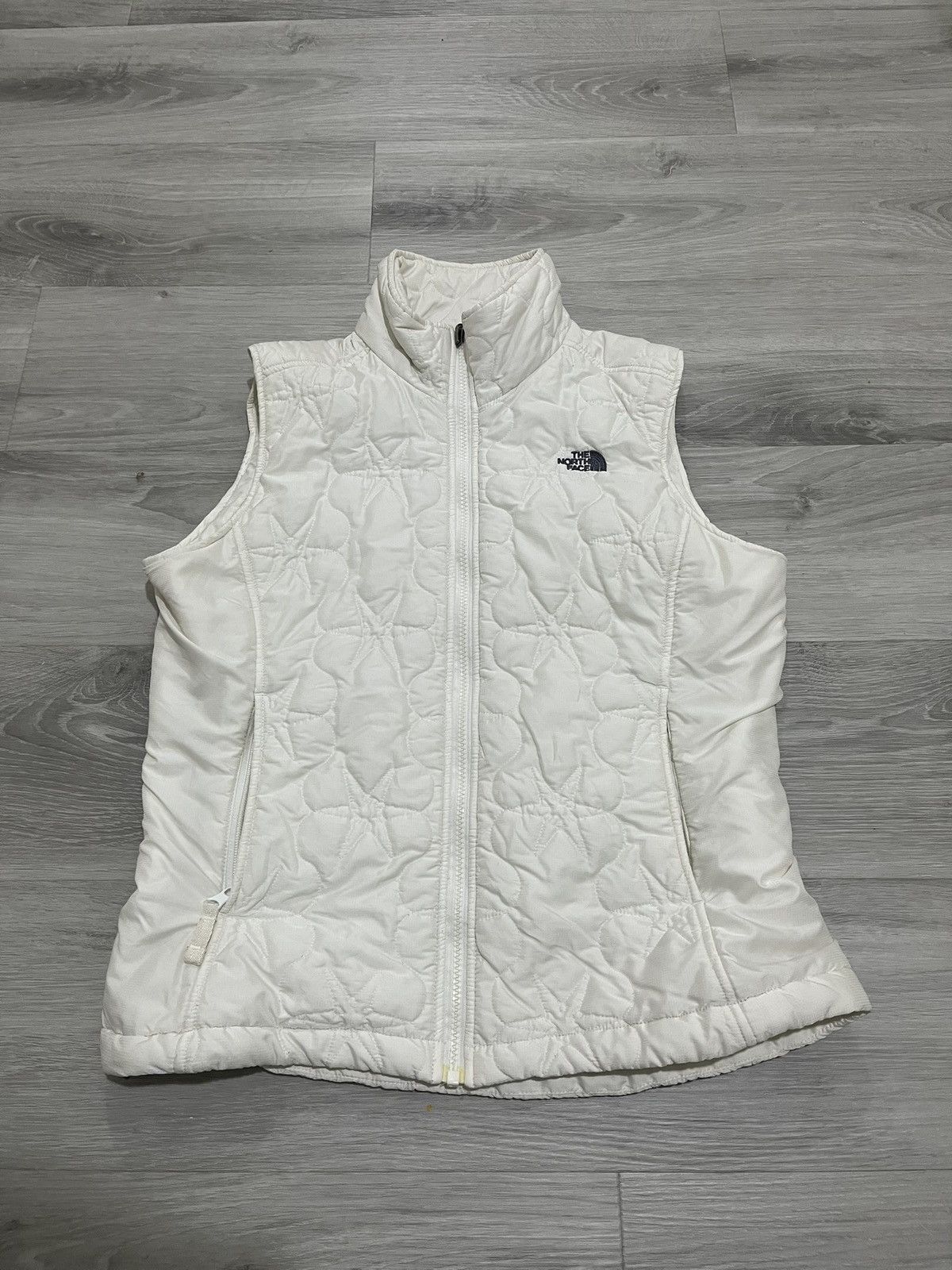 The North Face North Face White Puffer Vest Size M / US 6-8 / IT 42-44 - 1 Thumbnail