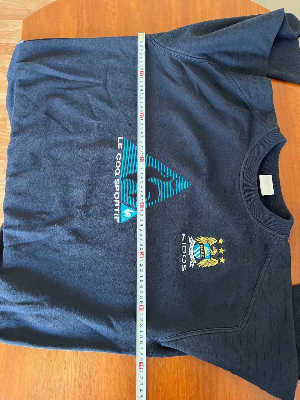 Le Coq Sportif 1999/2001 RARE MANCHESTER CITY VINTAGE SOCCER SWEATSHIRT XXL Size US XXL / EU 58 / 5 - 11 Thumbnail