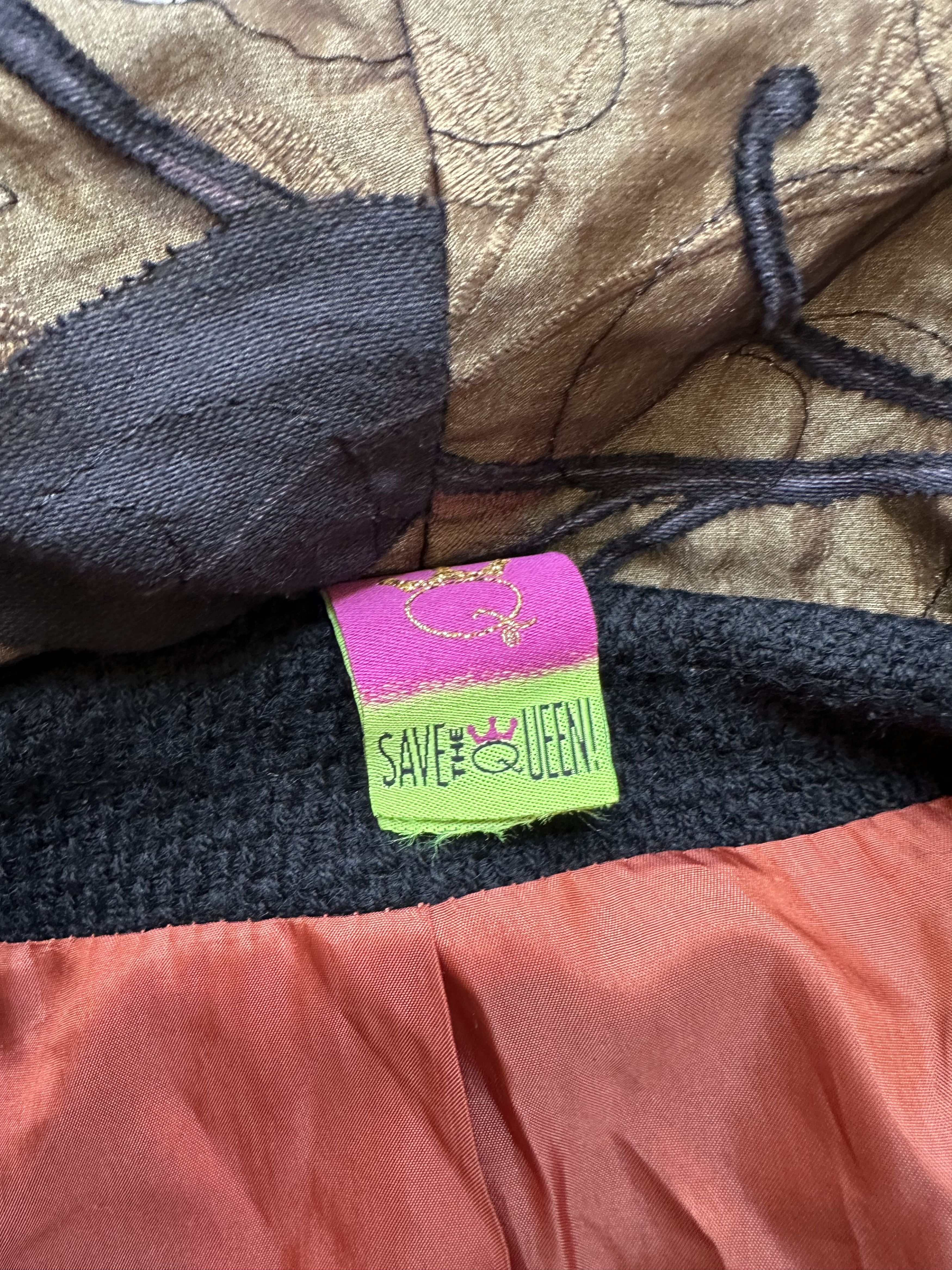 Vintage Save the queen vintage trench coat avant garde Size S / US 4 / IT 40 - 6 Thumbnail