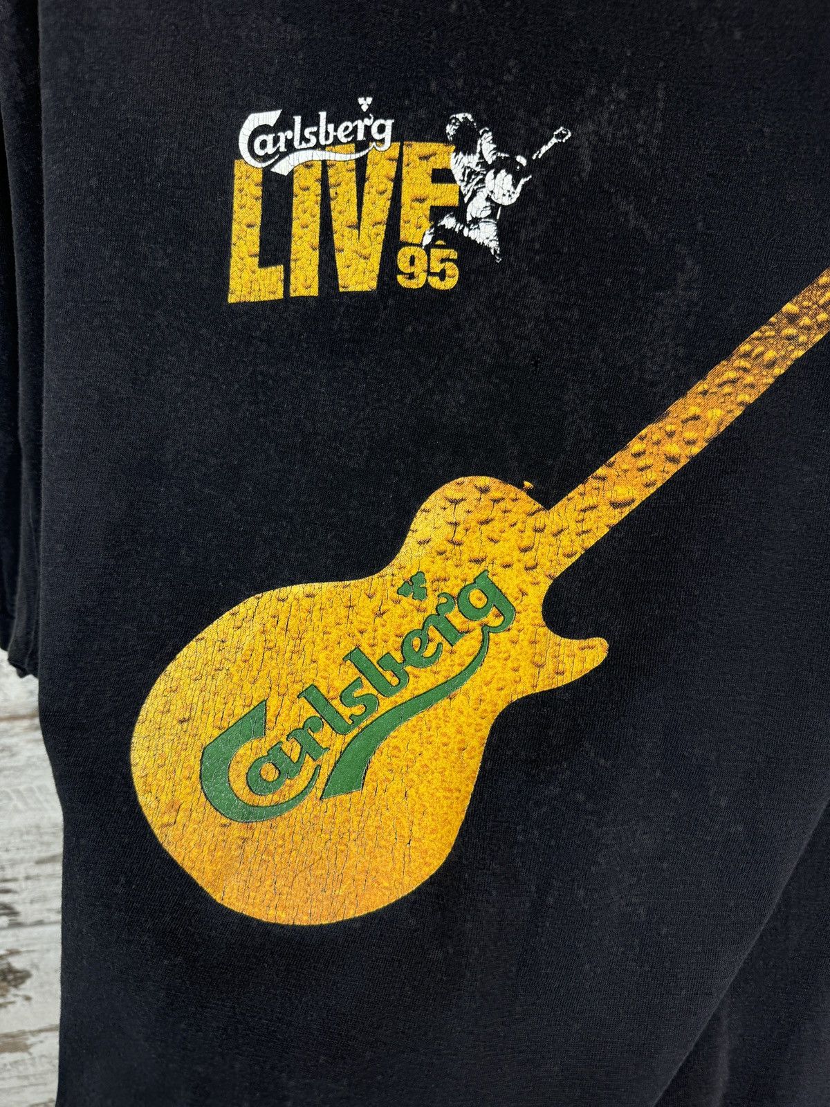 Vintage Mens Vintage Garlsberg T-shirt very rare tee Size US XL / EU 56 / 4 - 8 Thumbnail