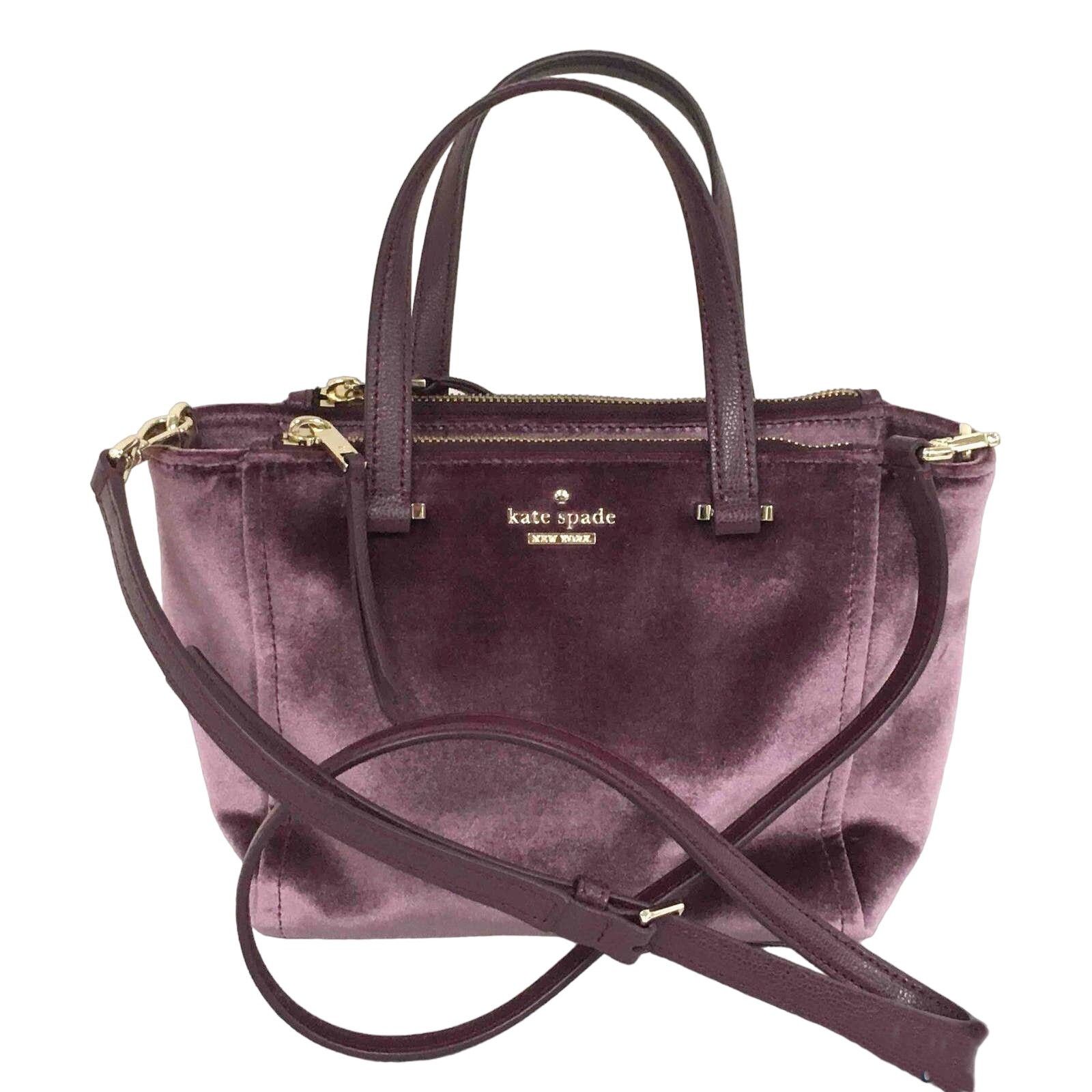 Kate Spade Kate Spade New York Dawn Place Velvet Mini Kona Satchel Size ONE SIZE - 2 Thumbnail