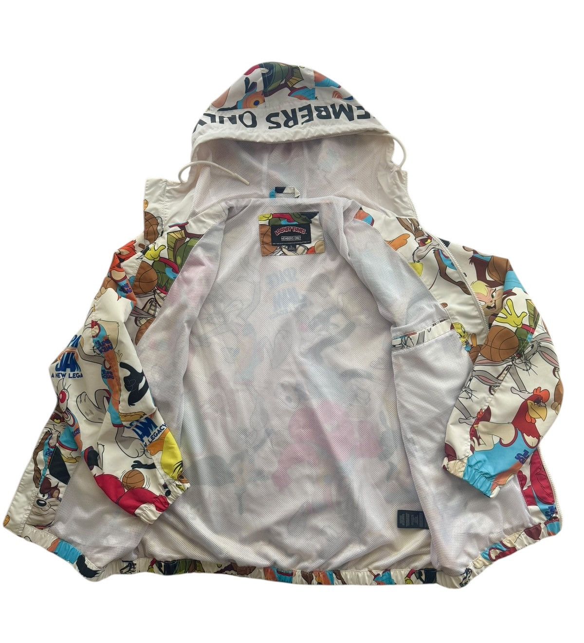 Members Only Looney Tunes x Members Only Space Jam Windbreaker – Size L Size US L / EU 52-54 / 3 - 4 Thumbnail