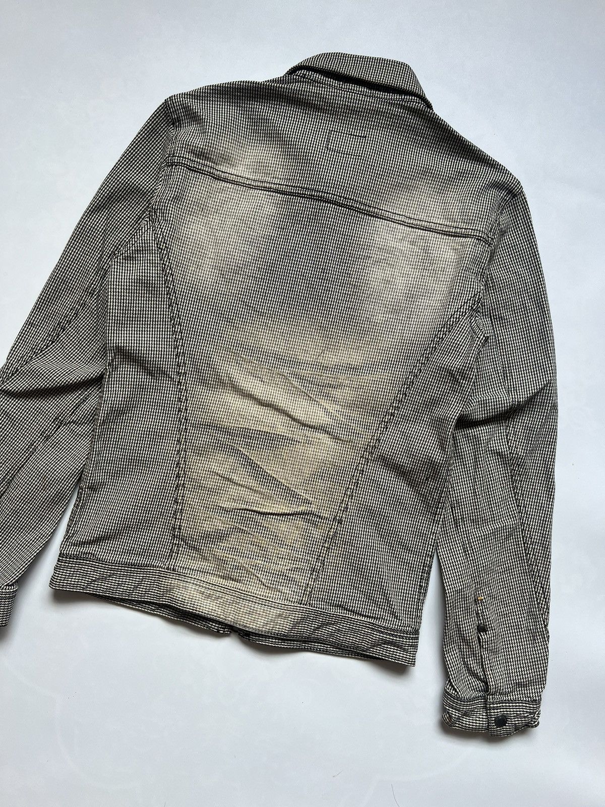 Japanese Brand Vintage 2000's Rattle Trap Mud wash Checkered Denim Size US S / EU 44-46 / 1 - 9 Thumbnail
