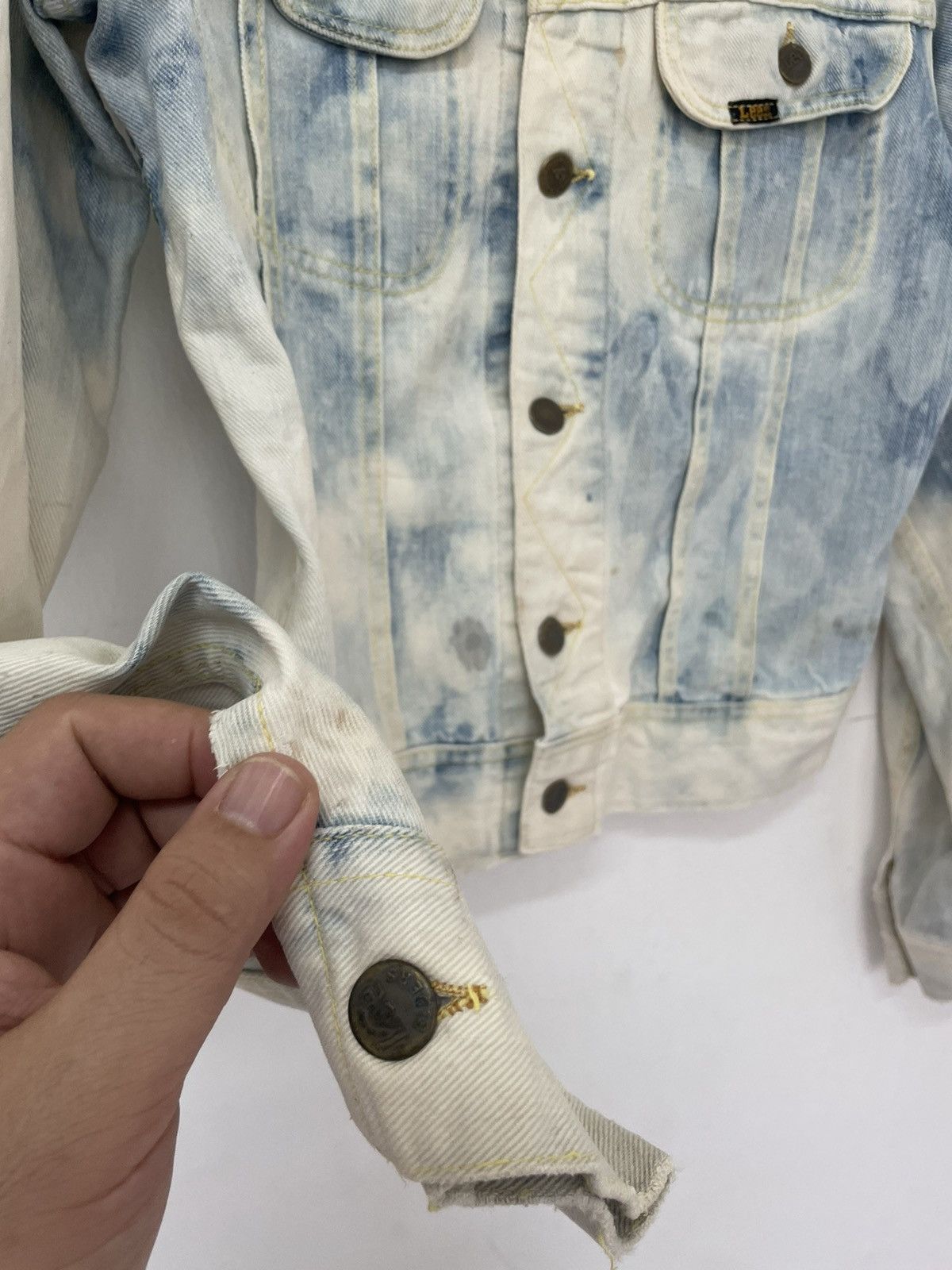 Lee VINTAGE 70s LEE PATD DENIM JACKET Size US S / EU 44-46 / 1 - 3 Thumbnail