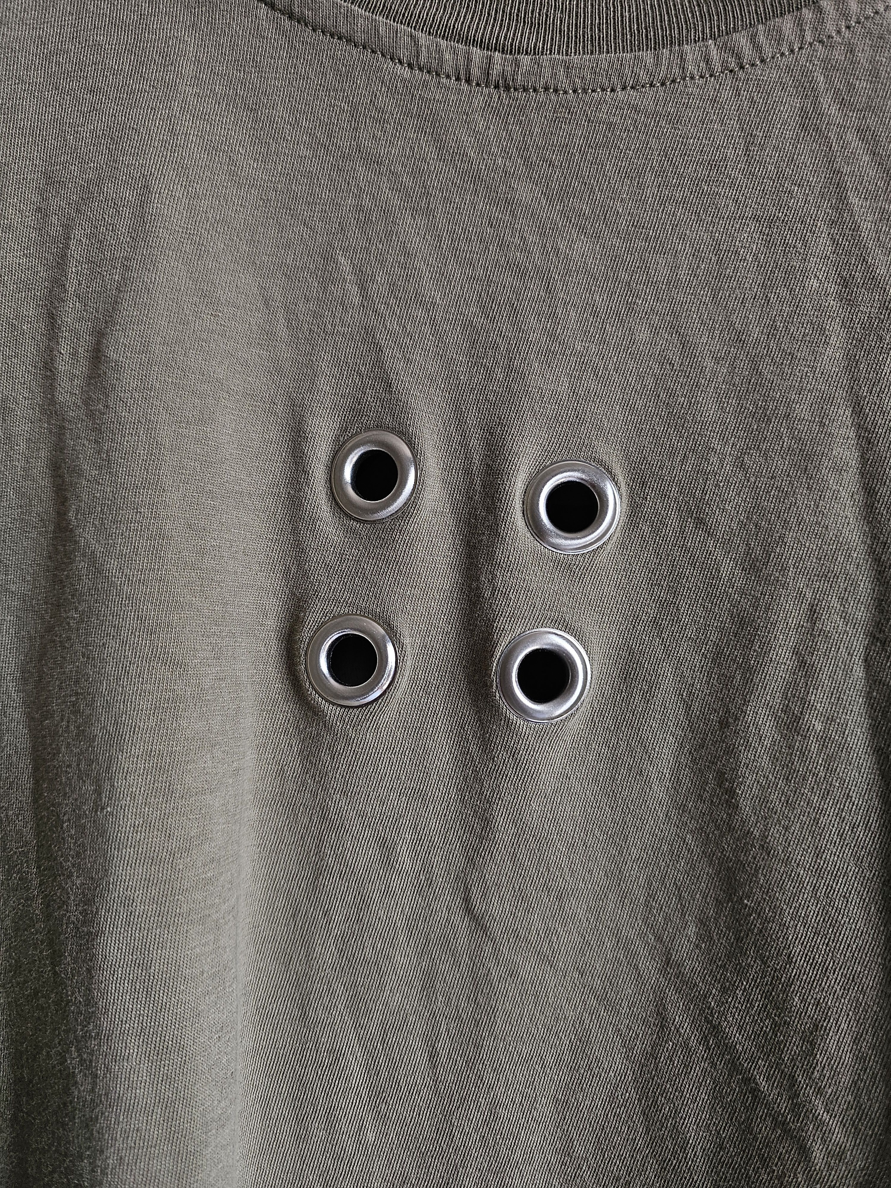 Rick Owens RICK OWENS Men's Long Oversized T-Shirt One size Size US XL / EU 56 / 4 - 3 Thumbnail
