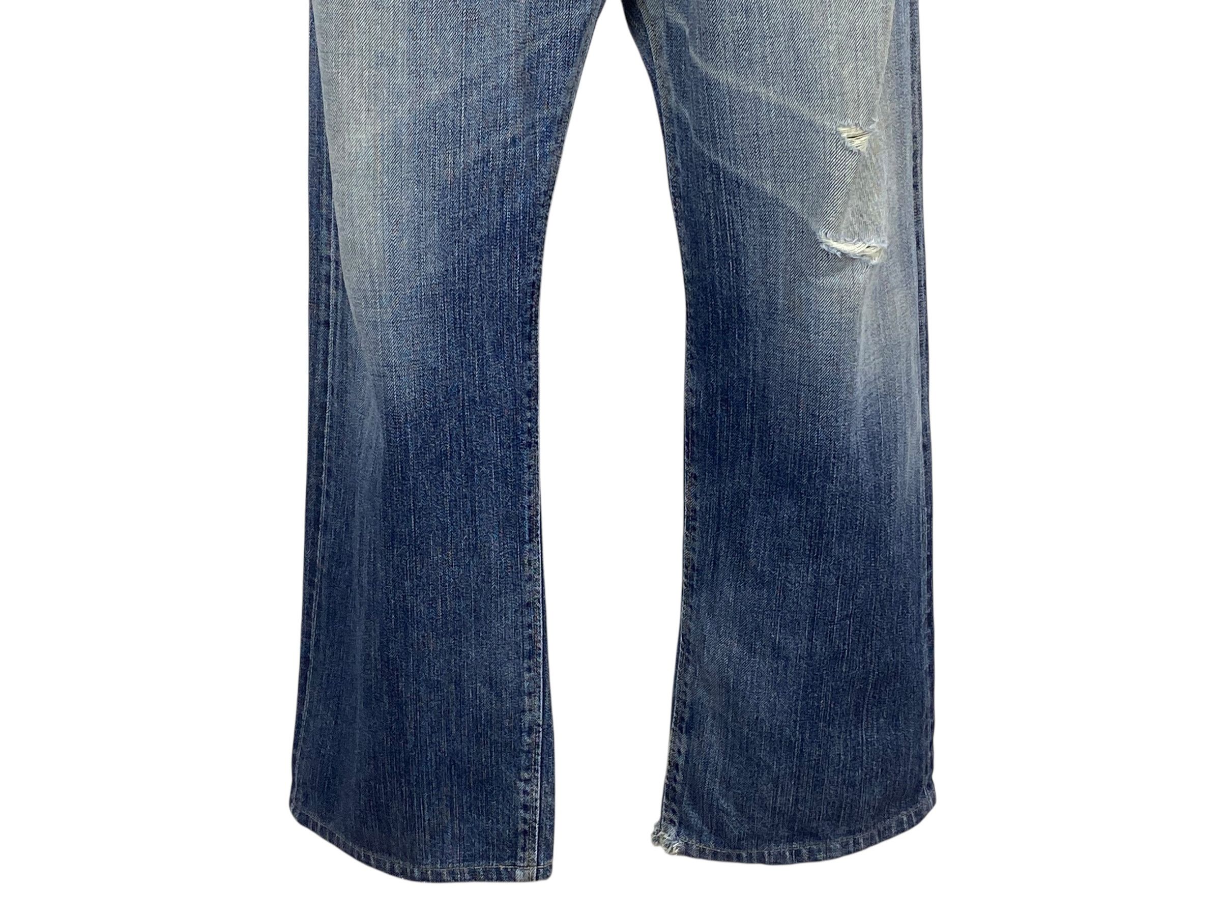 Edwin Edwin Selvedge Denim Jeans Distressed Selvedge Pants Japan Size US 32 / EU 48 - 4 Thumbnail
