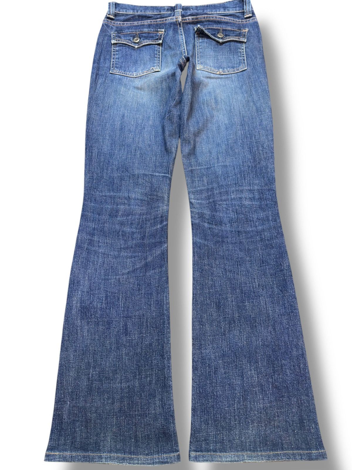 Adolfo Dominguez Vintage DMG Flare Bootcut Denim Size US 28 / EU 44 - 6 Thumbnail
