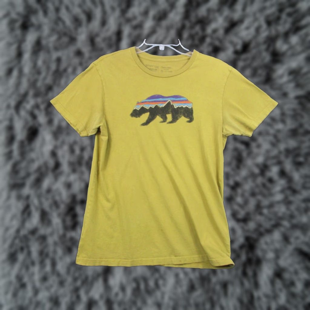 Patagonia Patagonia Shirt Medium Bear Short Sleeve Organic Cotton Size US M / EU 48-50 / 2 - 1 Thumbnail