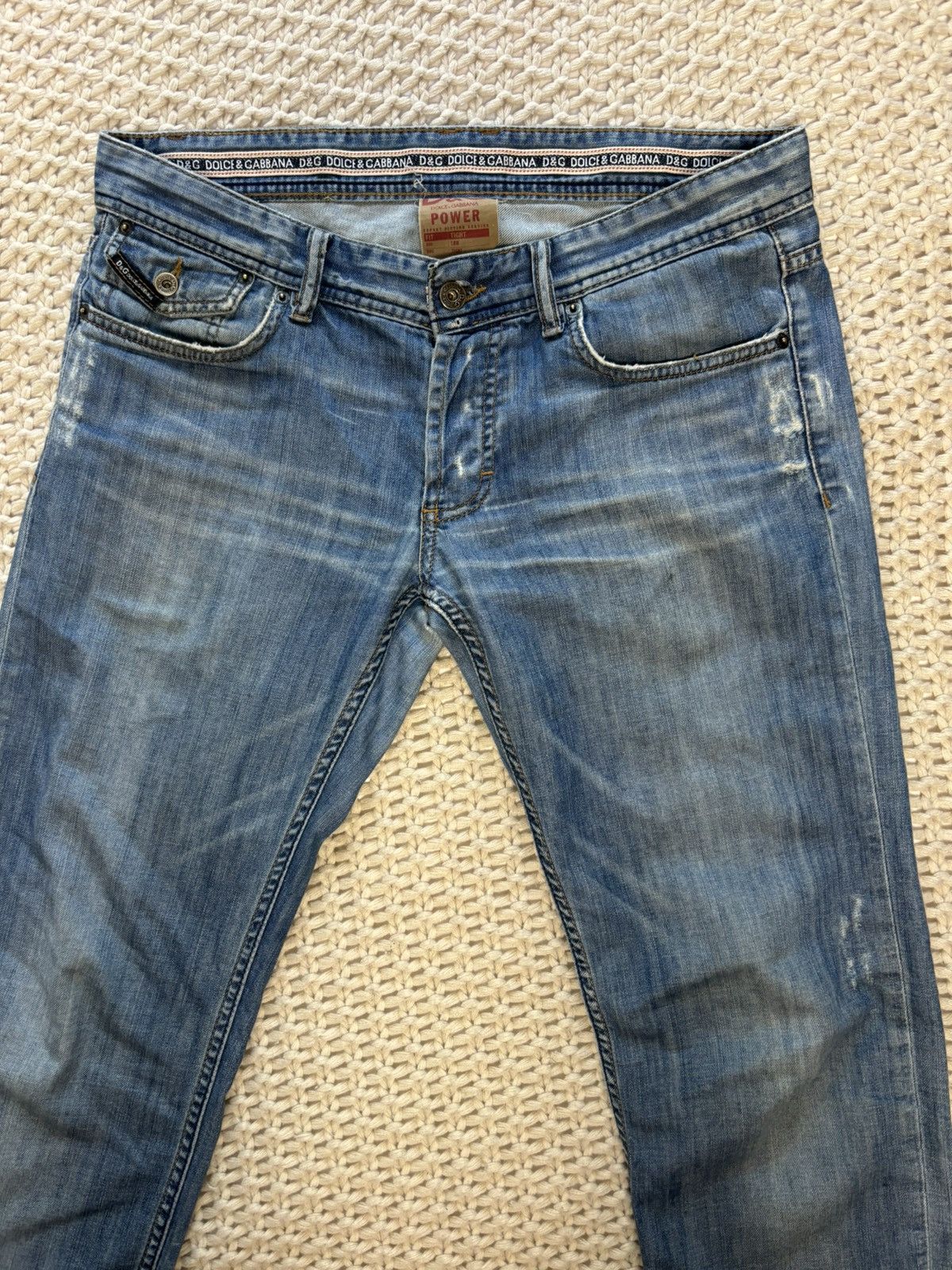 パンツ archive dolce&gabbana grunge denim archive 2004SS DOLCE&GABBANA graffiti cargo pants | NOIR ONLINE