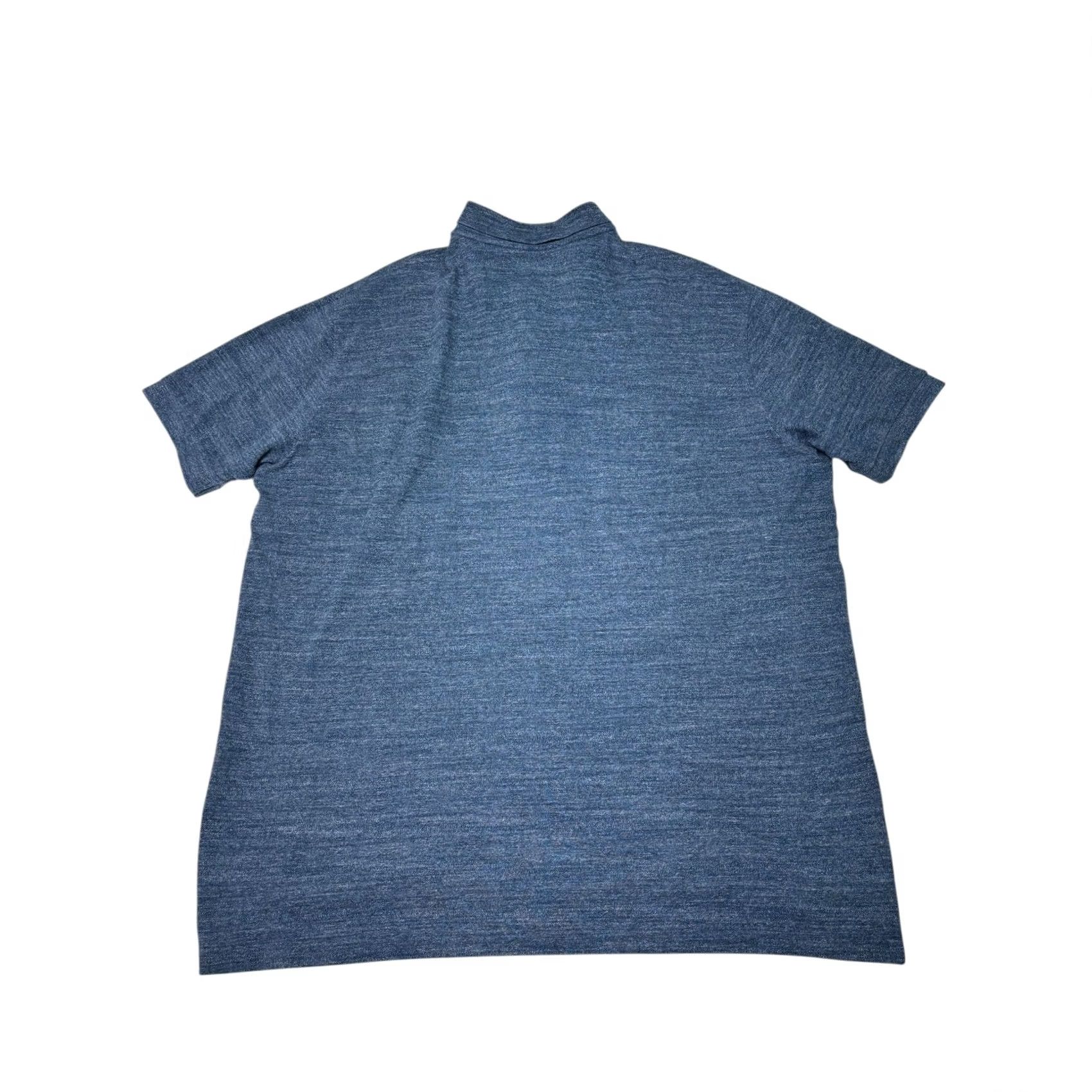 Polo Ralph Lauren Polo Ralph Lauren Classic Fit Blue Heathered Short Sleeve Polo Shirt XXL Mens Size US XXL / EU 58 / 5 - 5 Thumbnail