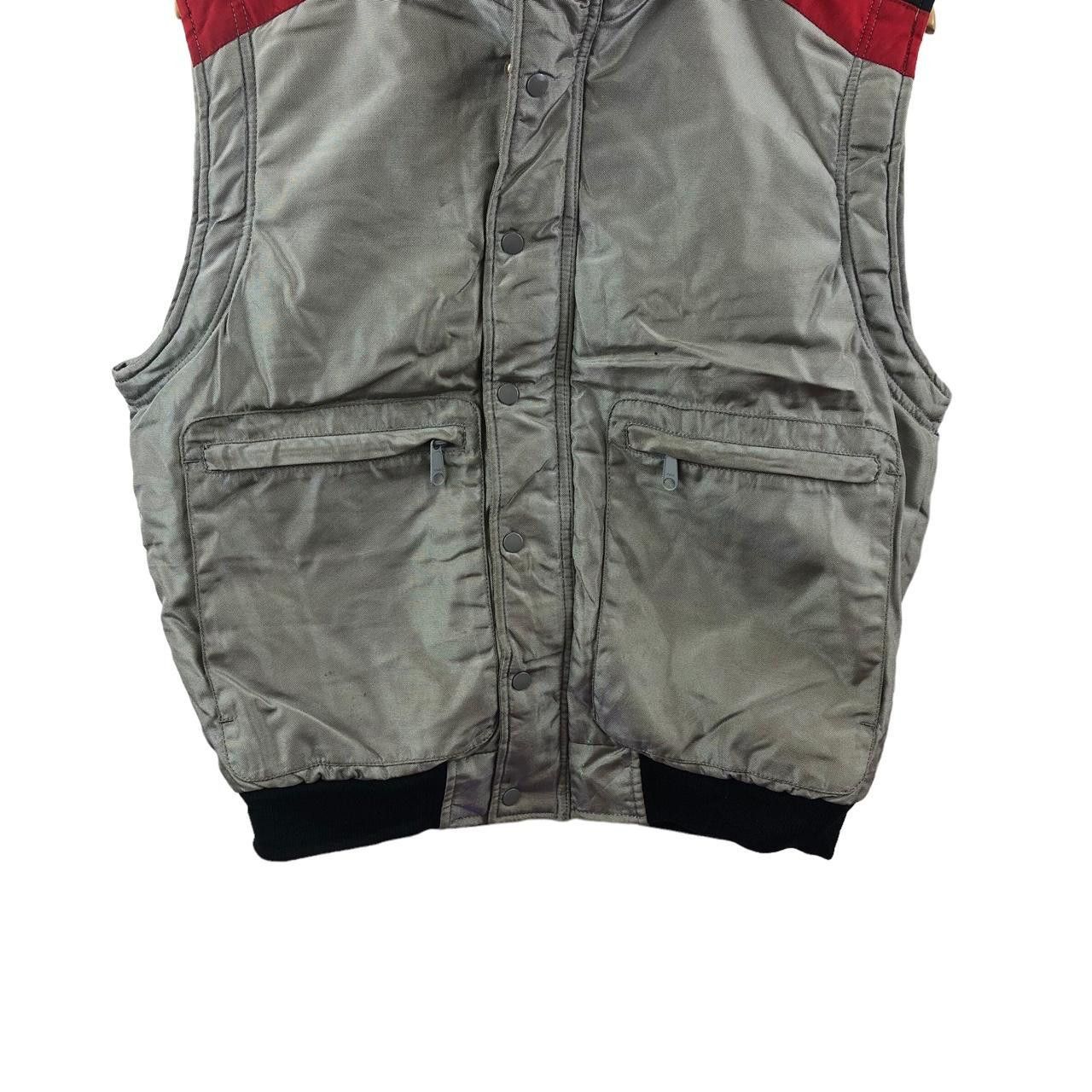 Other Vintage KUSHITANI MOTORCYCLE Cycling Vest Puffer Jacket Size US M / EU 48-50 / 2 - 4 Thumbnail