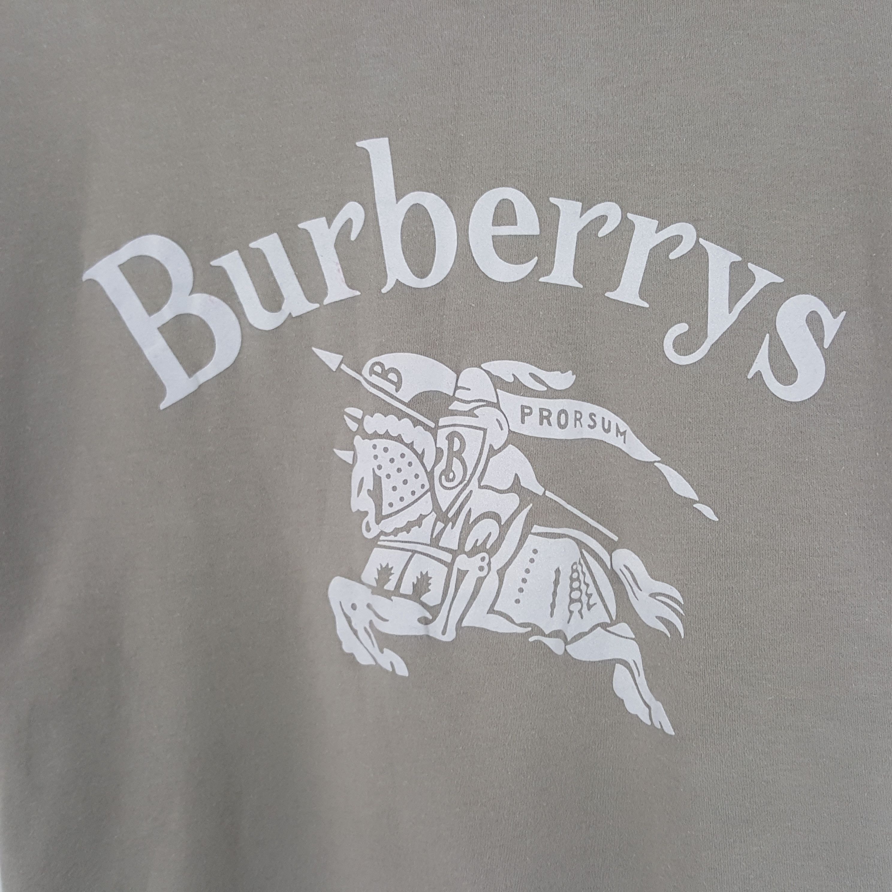 Burberry × Vintage Vintage Burberrys Big Logo Tshirt Size US L / EU 52-54 / 3 - 2 Thumbnail