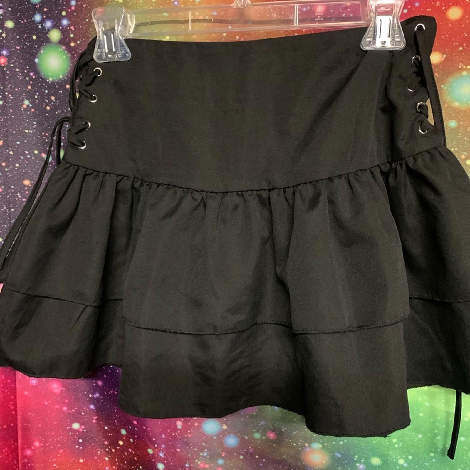 Designer Elegant Black Women's Skirt Size 26" / US 2 / IT 38 - 1 Thumbnail