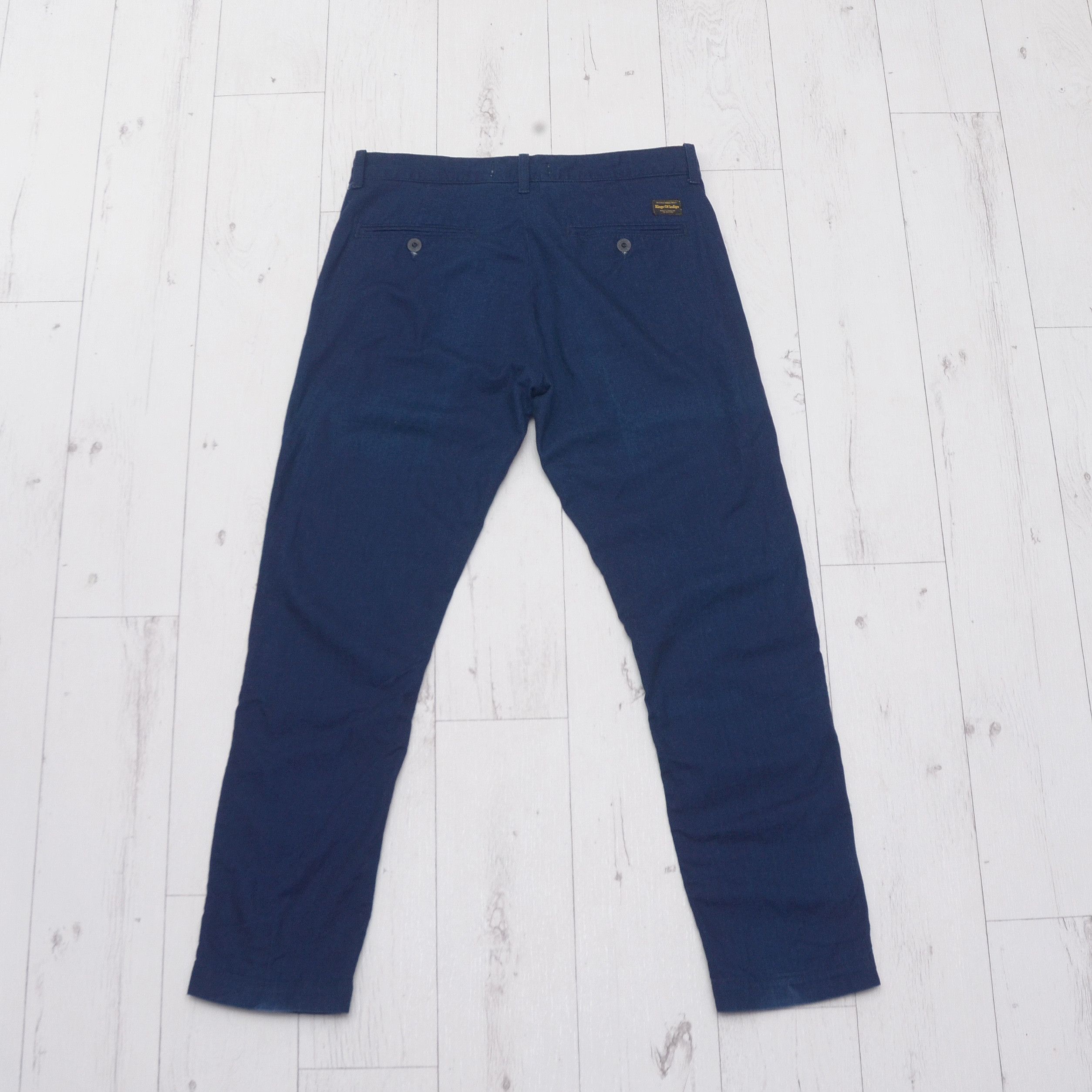 Indigo × Kings Of Indigo KINGS OF INDIGO Denim Pants Jeans Rare Designer Size US 33 - 5 Thumbnail