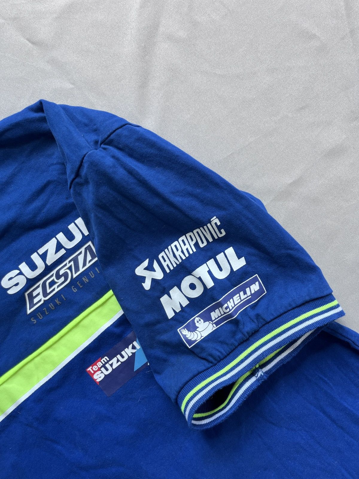 Other SUZUKI Ecstar Official Merch Blue T-shirt Size US XL / EU 56 / 4 - 10 Thumbnail