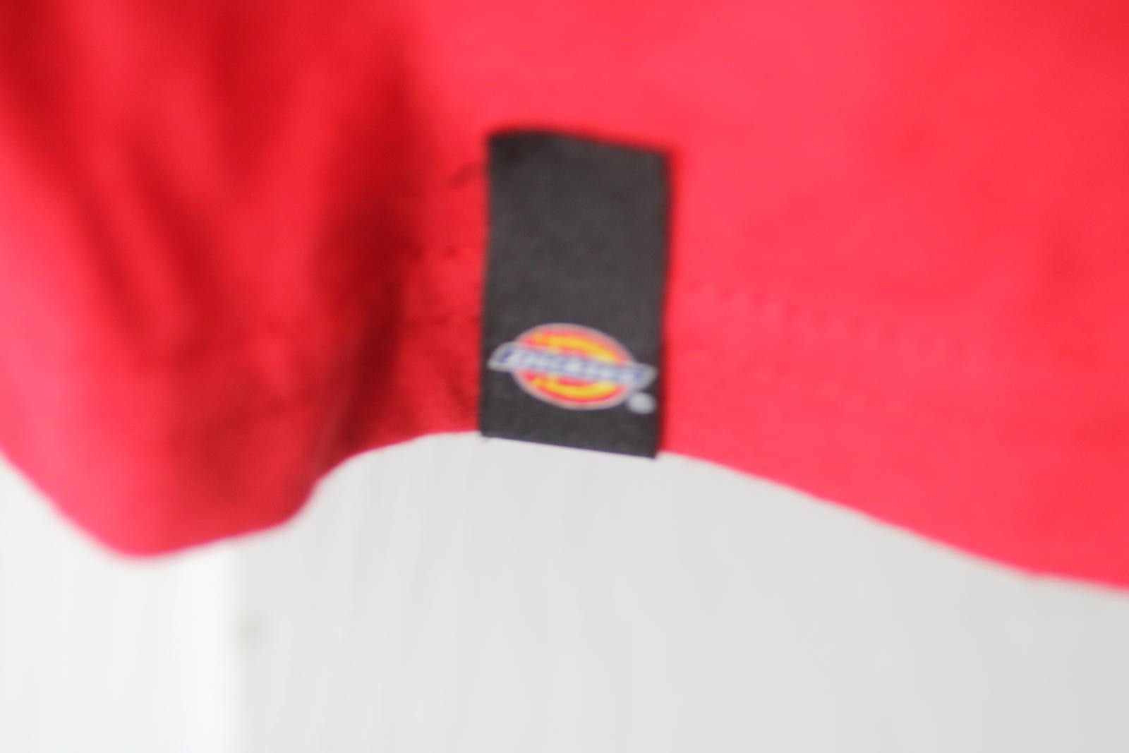 Dickies Dickies Red and Navy Logo T-Shirt SIZE: Medium Size US M / EU 48-50 / 2 - 4 Thumbnail