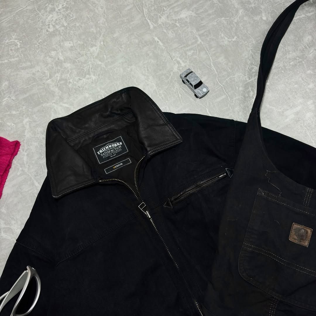 FrizmWORKS Frizmworks Heavy Canvas Destroyed Work Jacket Size US L / EU 52-54 / 3 - 3 Thumbnail