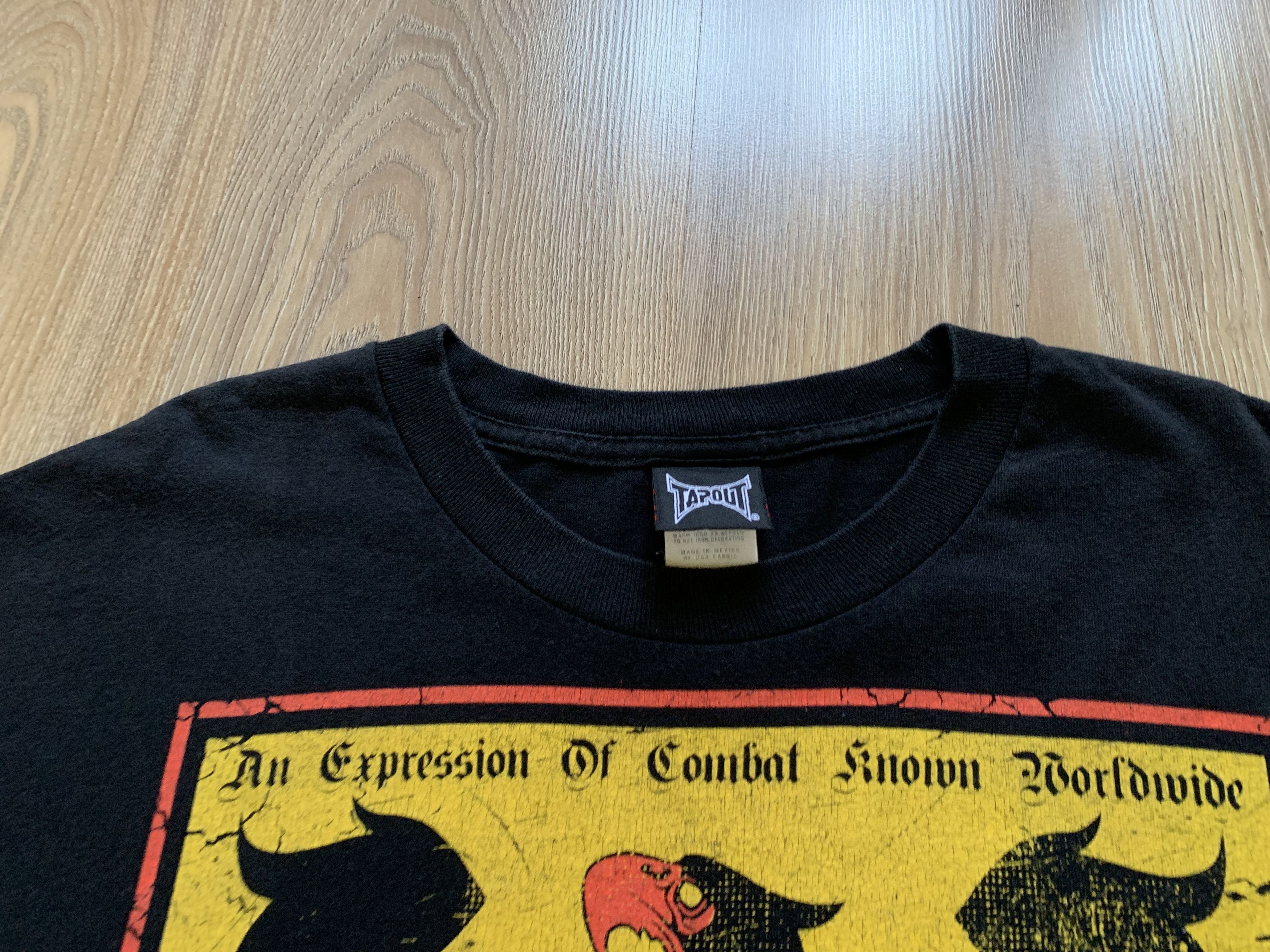 Tapout × Vintage Rare Tapout Vintage Overprint T Shirt Size US XXL / EU 58 / 5 - 4 Thumbnail