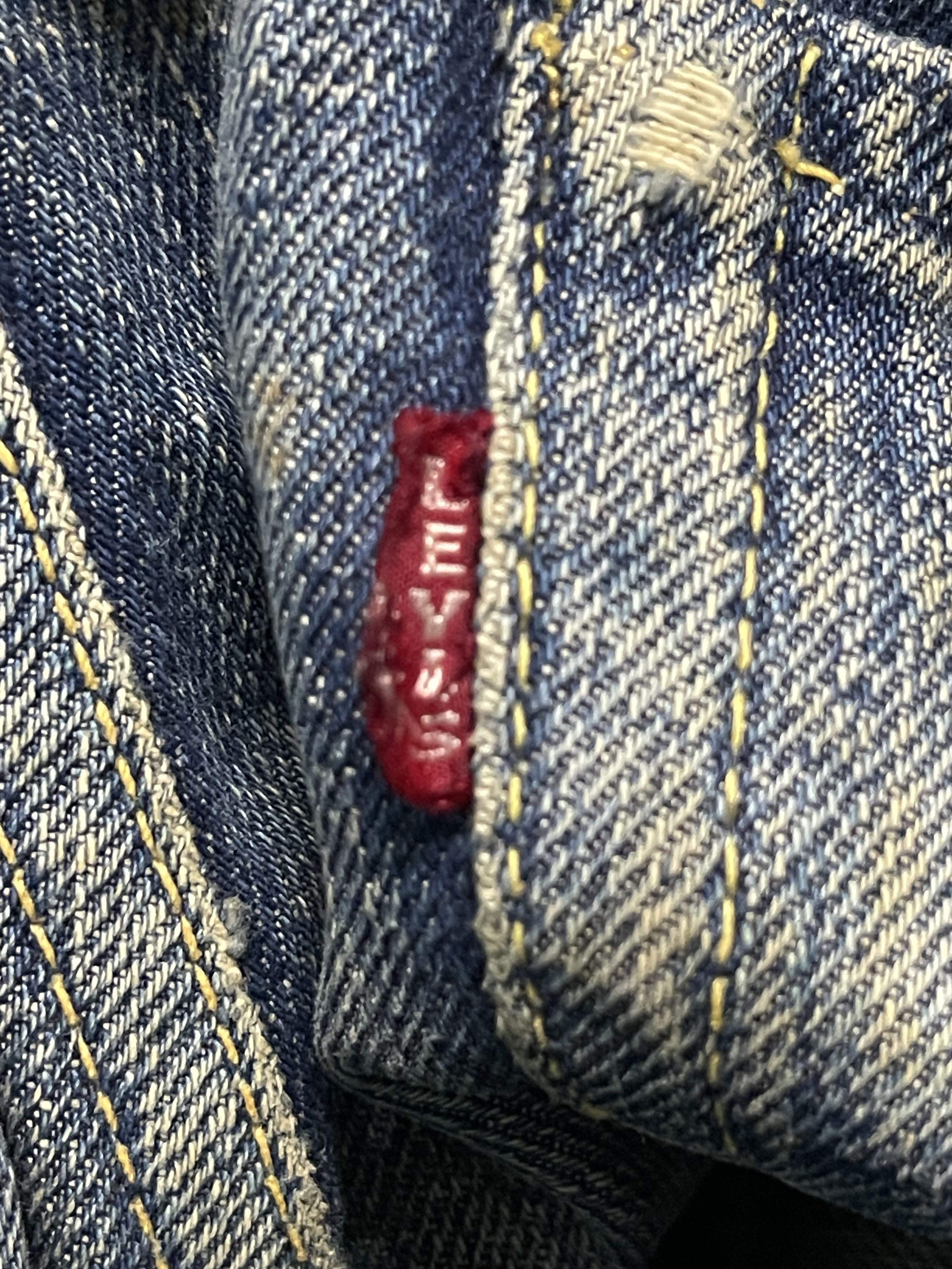 Levi's Vintage Levis 501 Redline Selvedge Denim Jeans Size US 29 - 5 Thumbnail