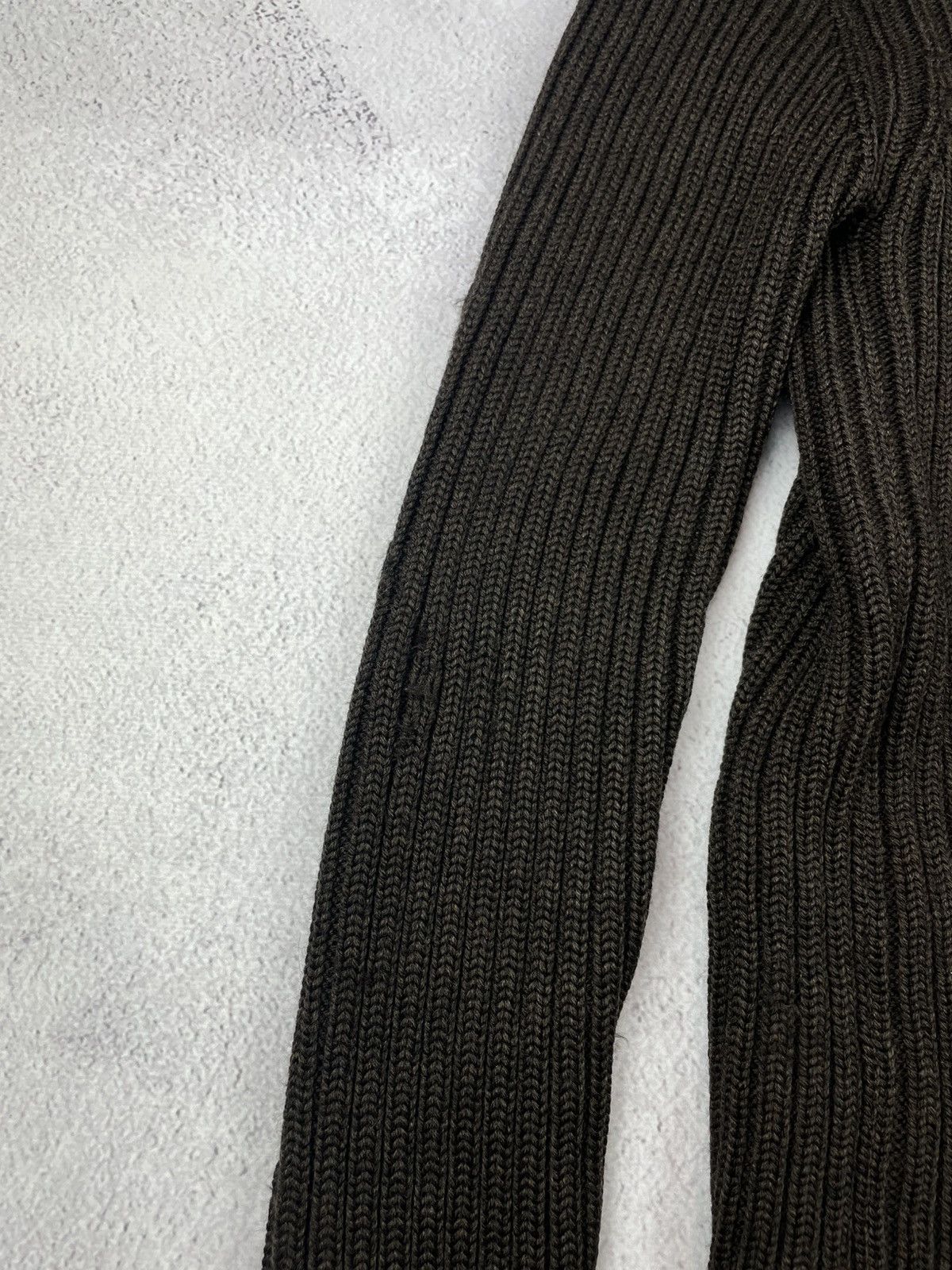 FUZZI × Jean Paul Gaultier × Vintage Vintage Jean Paul Gaultier Fuzzi Knitted Cardigan-Sweater Size M / US 6-8 / IT 42-44 - 14 Thumbnail