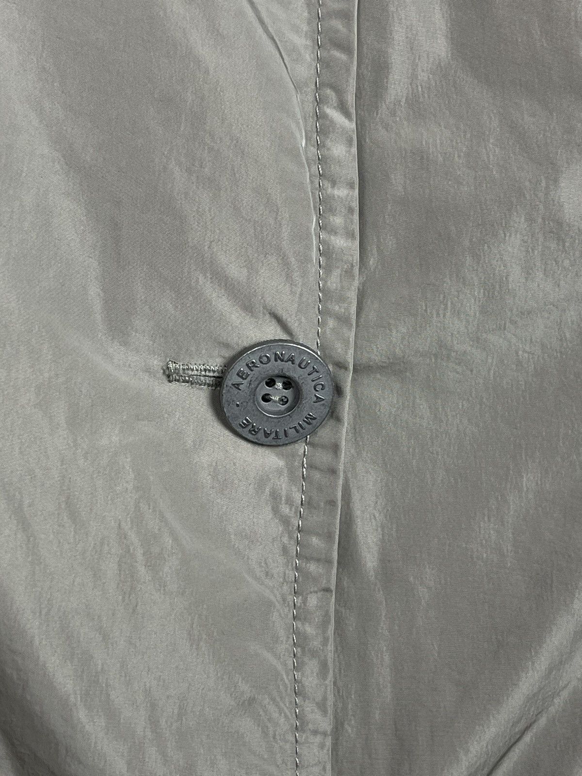 Aeronautica Militare × Vintage Aeronautica Militare Women’s Nylon Bleazer Jacket Size M / US 6-8 / IT 42-44 - 7 Thumbnail