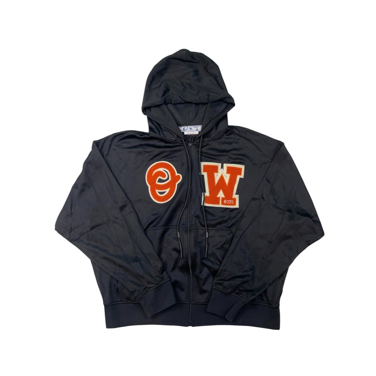 Off-White Off White Black Orange Zip Up Size L / US 10 / IT 46 - 1 Thumbnail