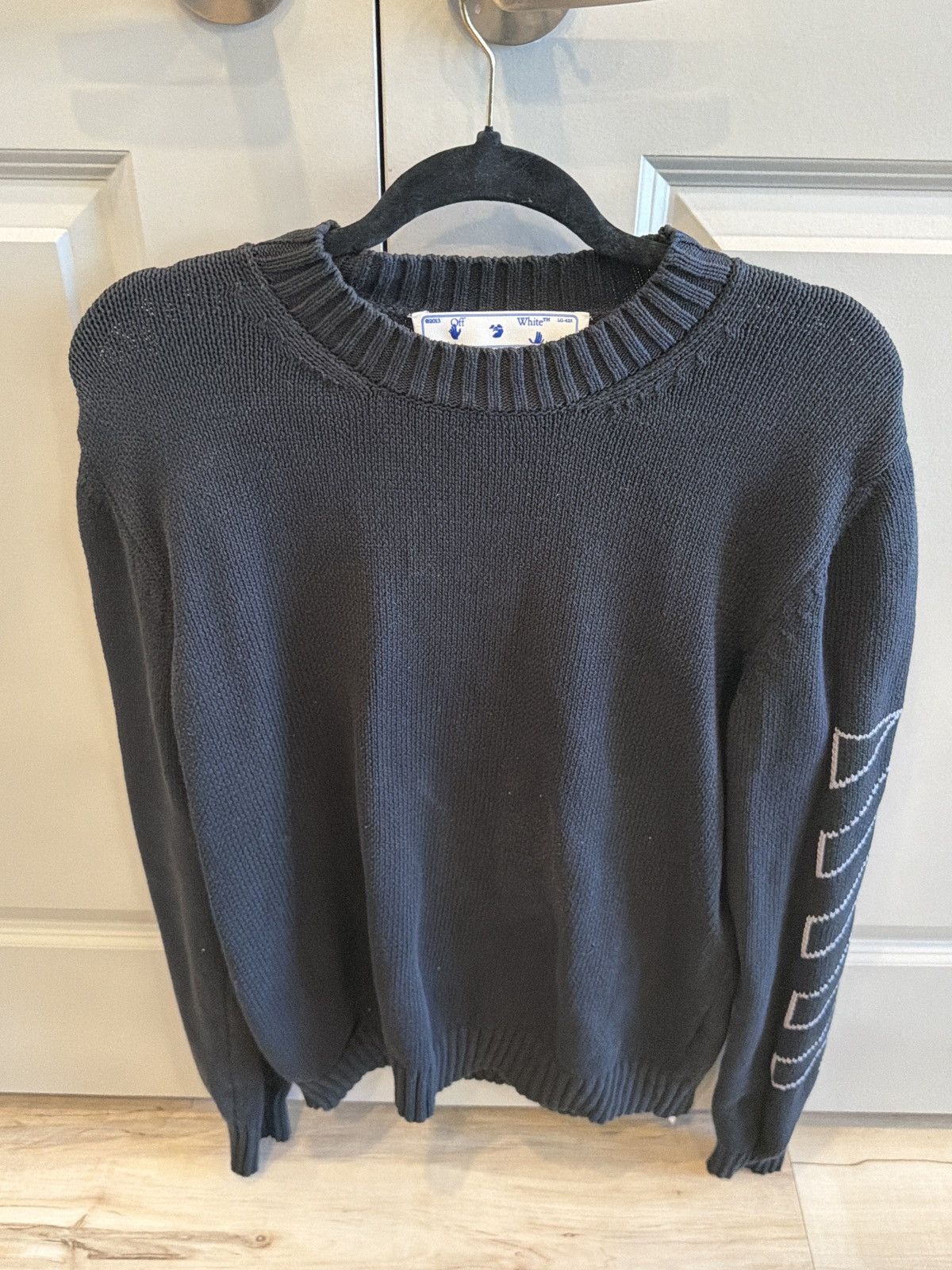 Off-White Off-White Arrows knit sweater Size US M / EU 48-50 / 2 - 2 Thumbnail