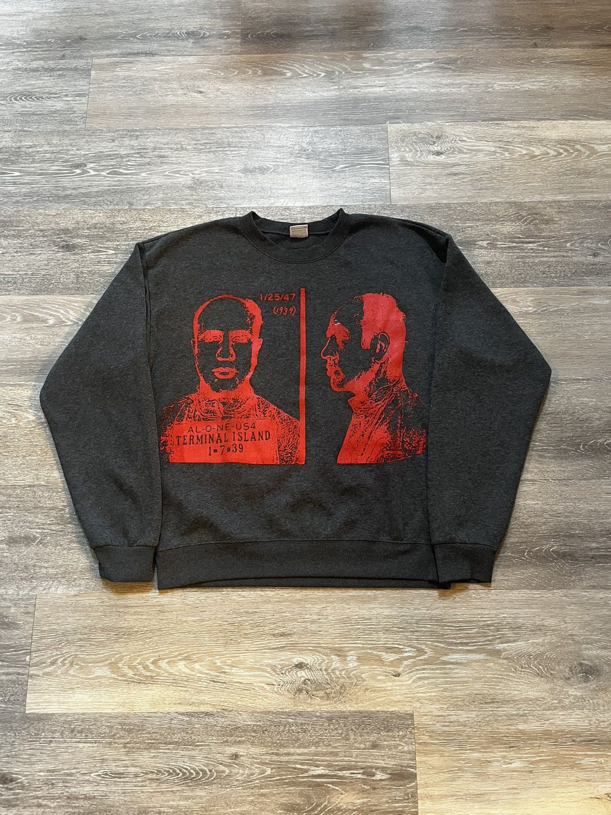 Japanese Brand Al Capone Mugshot Sweatshirt Size US L / EU 52-54 / 3 - 1 Thumbnail