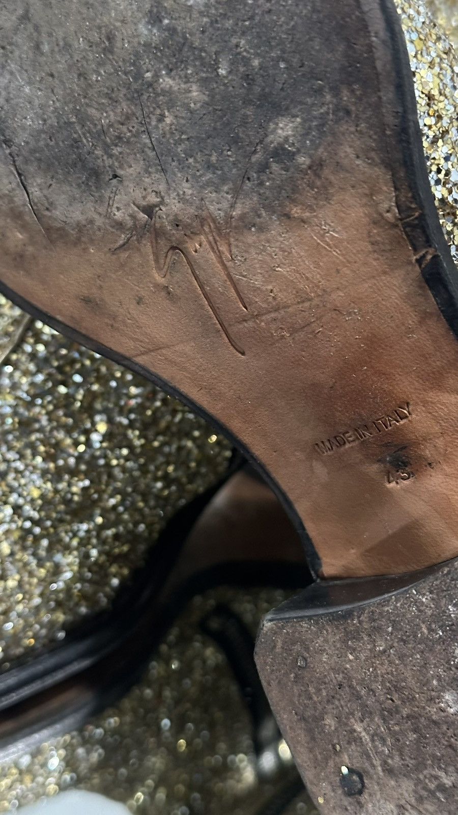 Giuseppe Zanotti Giuseppe Zanotti Glitter Boot sz43 Size US 10 / EU 43 - 7 Thumbnail