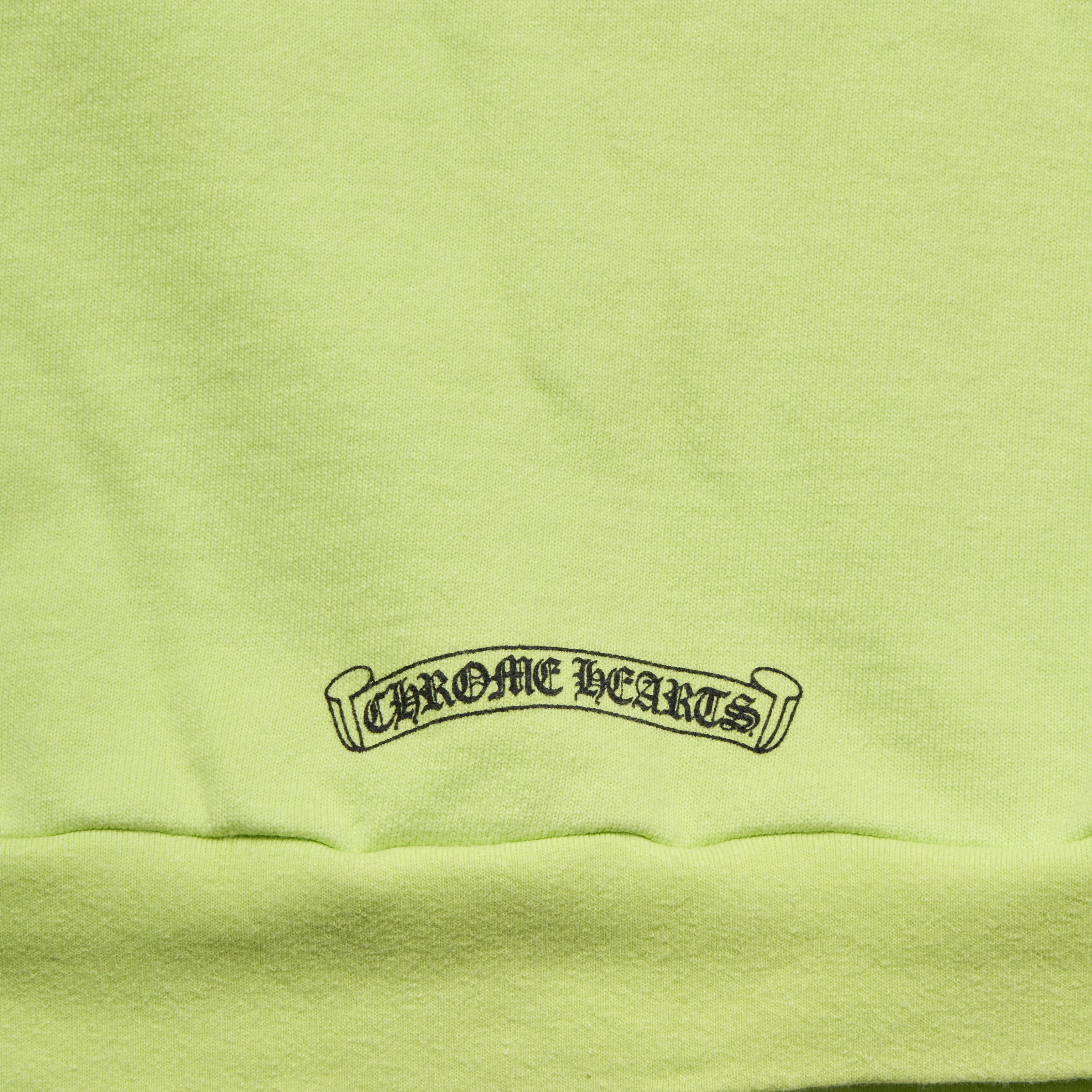 Chrome Hearts CHROME HEARTS Matty Boy Link Zip Hoodie Lime Size US S / EU 44-46 / 1 - 9 Thumbnail