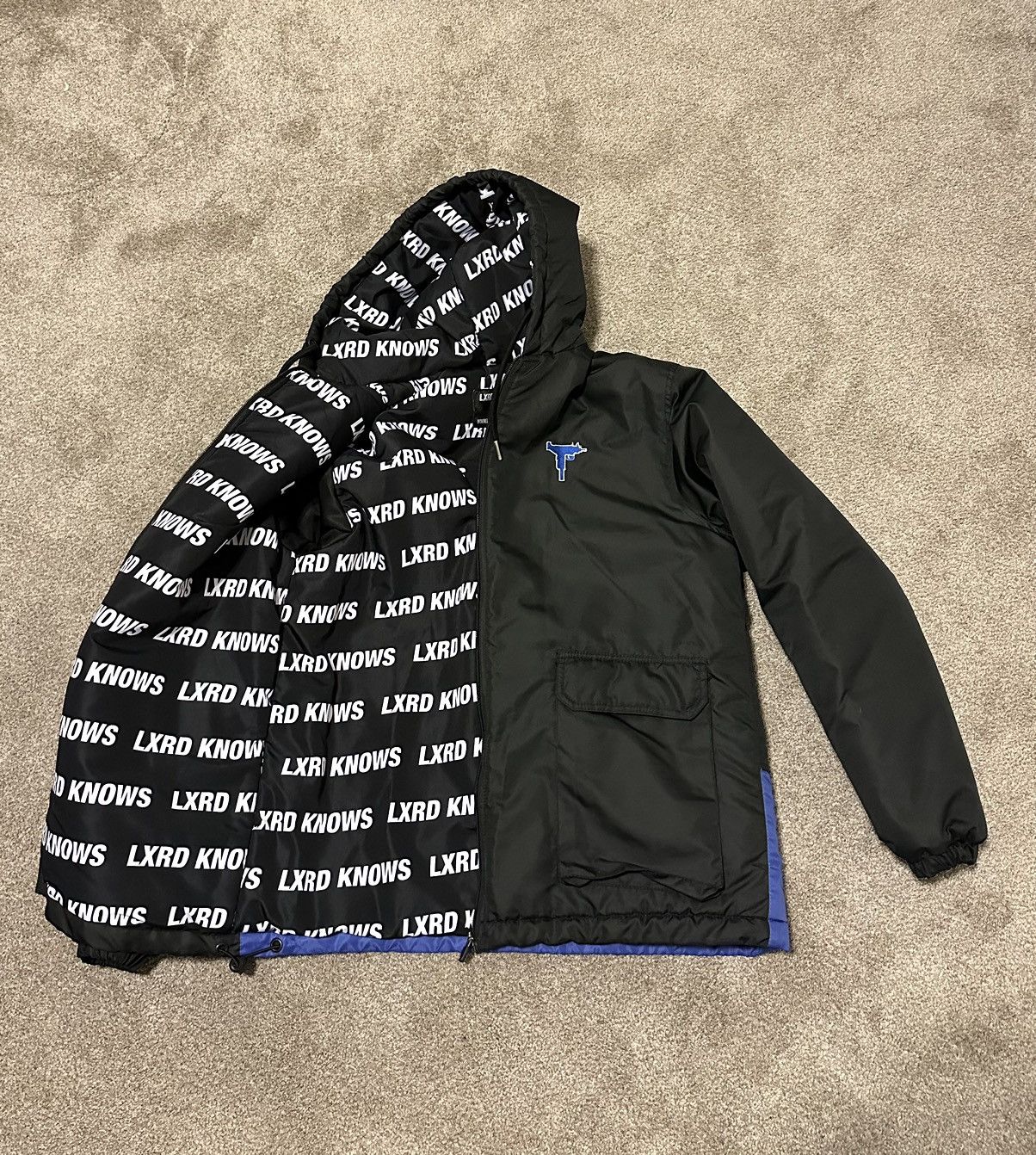 Lxrdknows Lxrd Knows OG Uzi Logo Puffer Jacket Size US L / EU 52-54 / 3 - 1 Thumbnail