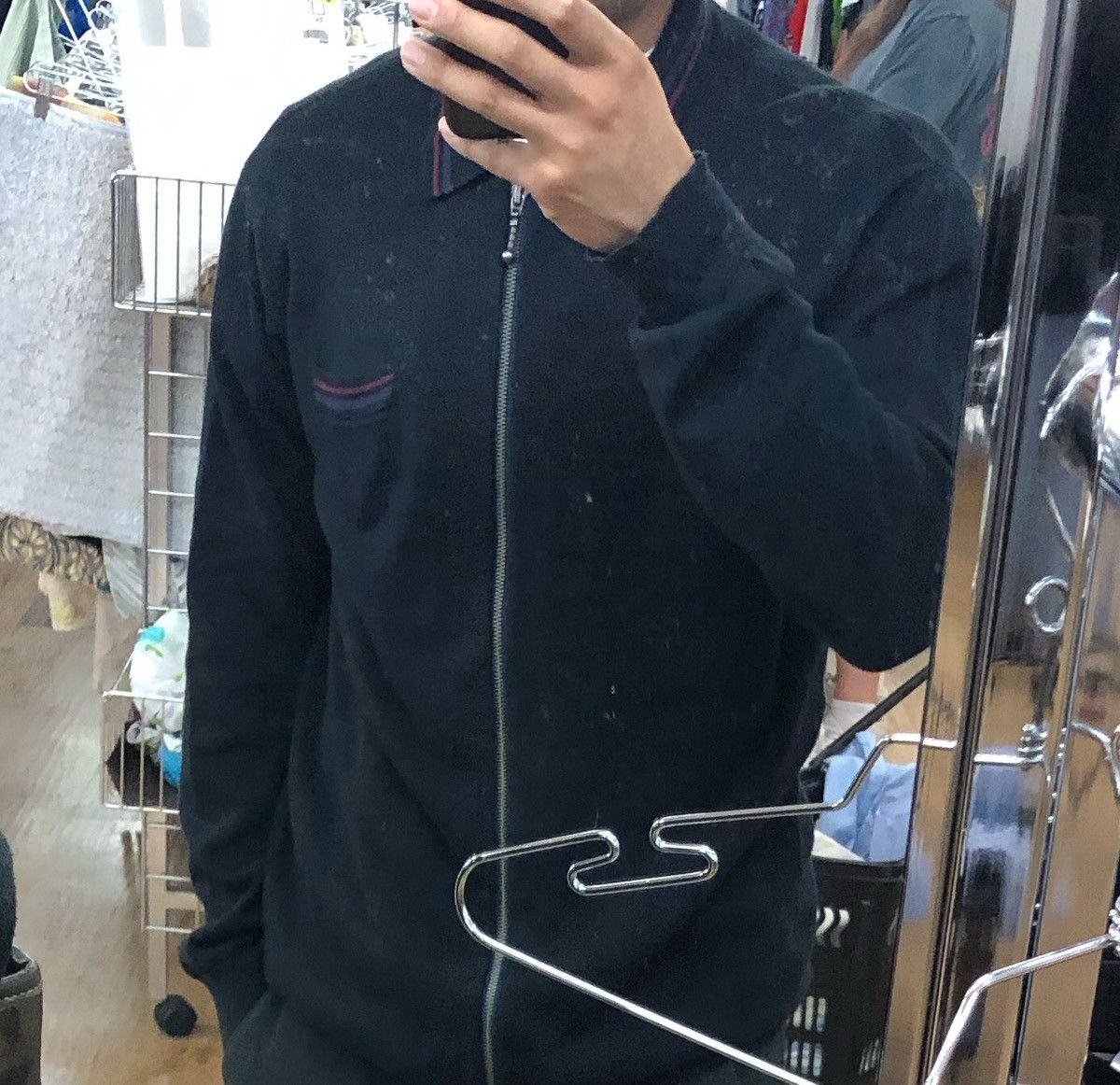 Stussy × Vintage Stussy knit zip up sweater medium large polo Size US L / EU 52-54 / 3 - 3 Thumbnail