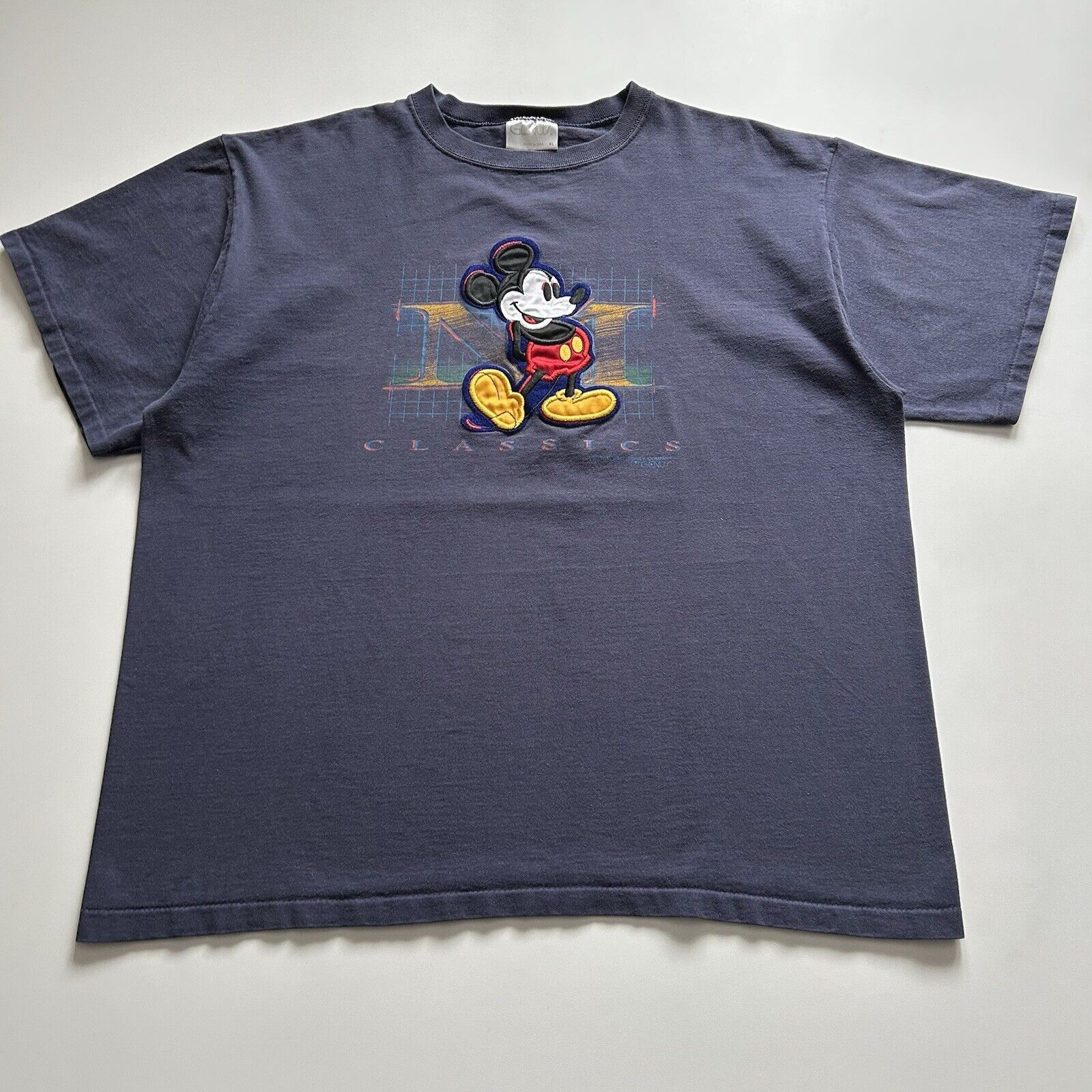 Disney Vintage 90s Mickey Mouse Disney Classics Graphic T Shirt XL Size US XL / EU 56 / 4 - 1 Thumbnail
