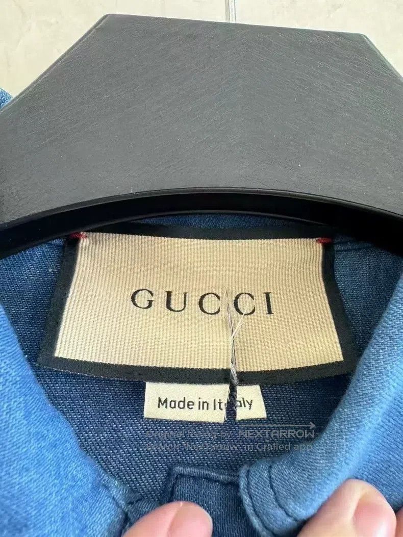 Gucci Gucci Lapel short-sleeved denim dress Size XS / US 0-2 / IT 36-38 - 3 Thumbnail