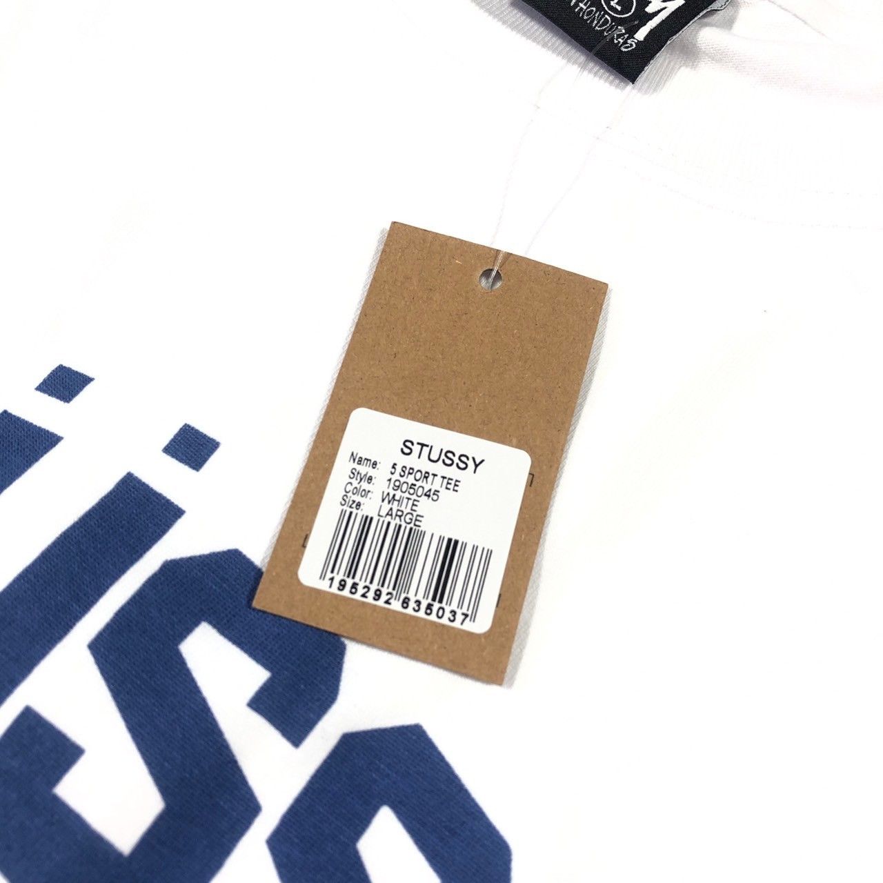 Stussy × Vintage Stussy 5 Sport Tee Size US L / EU 52-54 / 3 - 6 Thumbnail