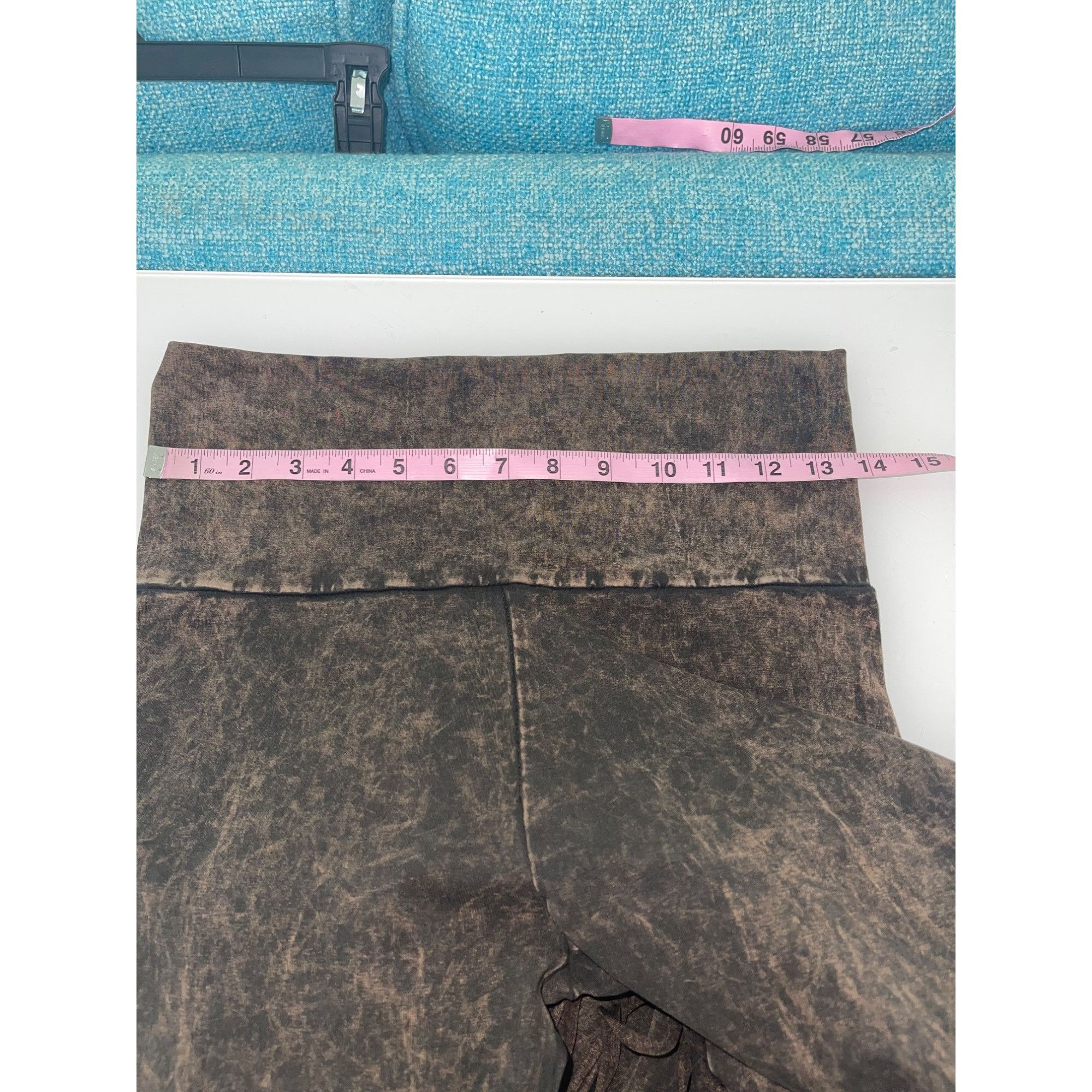 The Unbranded Brand Womens Jacket Pant Set Size Medium Brown Fringed Size ONE SIZE - 6 Thumbnail