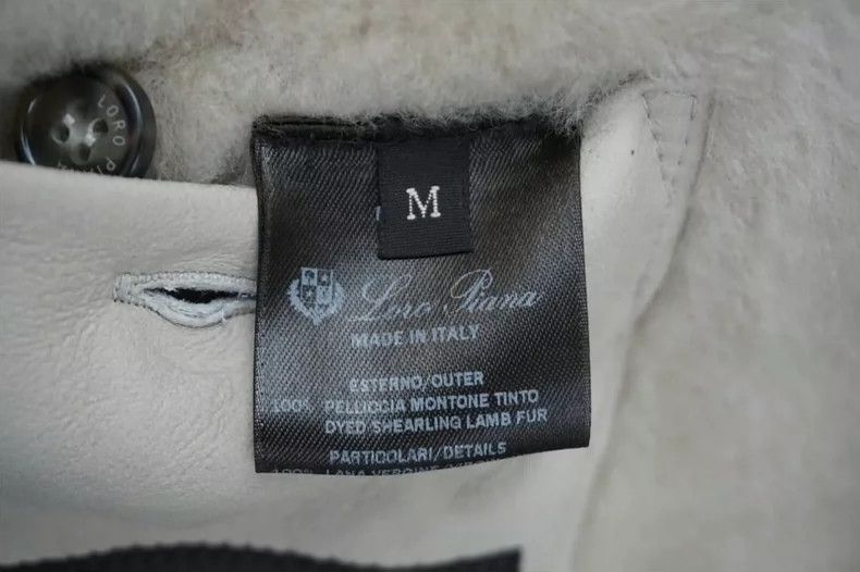 Loro Piana LORO PIANA A man's cream-colored fur integrated bomer hood Size US M / EU 48-50 / 2 - 7 Thumbnail