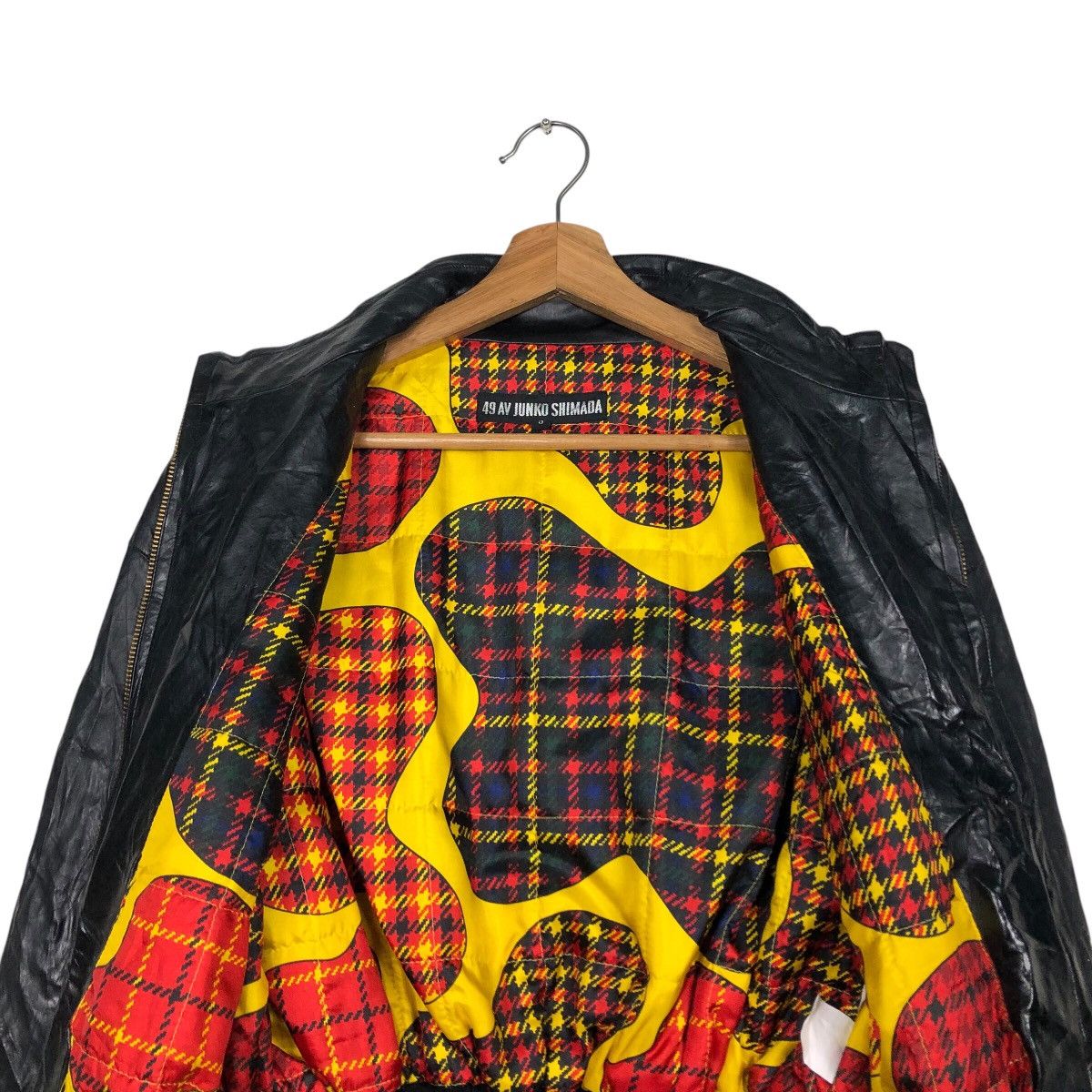Japanese Brand Vintage Bomber Leather Jacket 49Av Junko Shimada Full Print Size US M / EU 48-50 / 2 - 15 Thumbnail