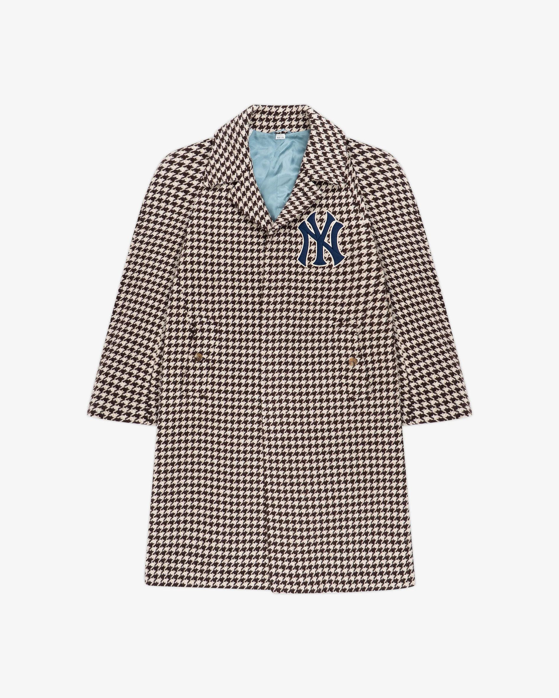 Gucci × New York Yankees NY Yankees Houndstooth Coat (FW18) Size US M / EU 48-50 / 2 - 1 Thumbnail